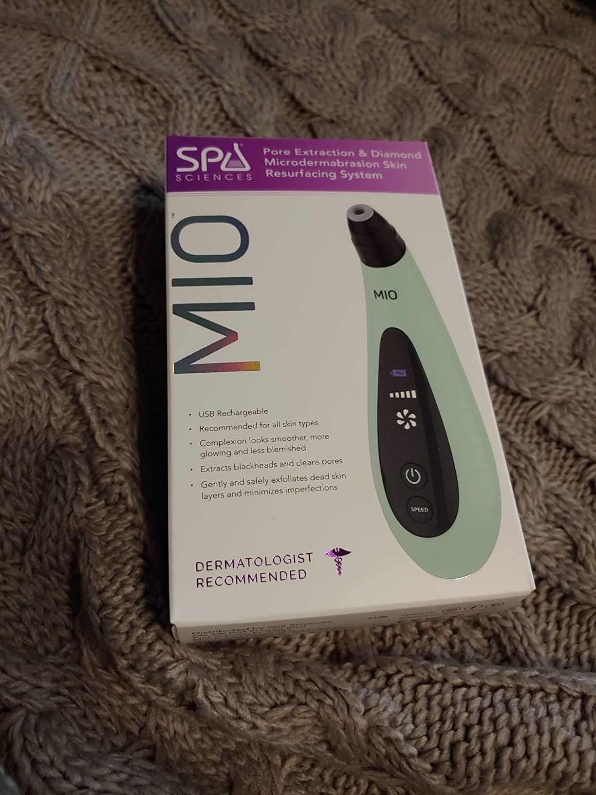 Spa Sciences MIO - Diamond Tip Microdermabrasion Blackhead Remover customer photo 2