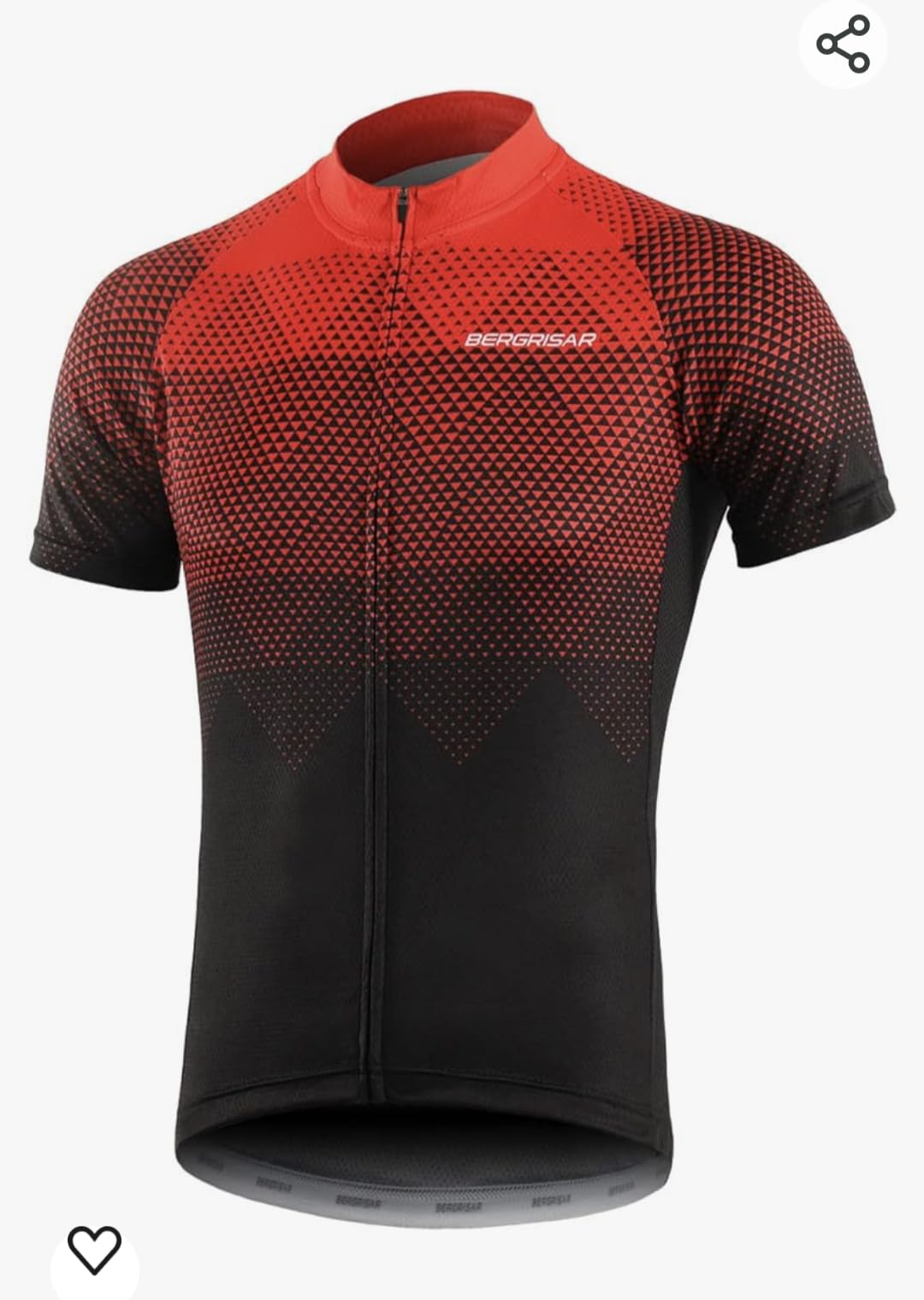 BERGRISAR Men's Cycling Jerseys Short Sleeves Bike Shirt customer photo 1