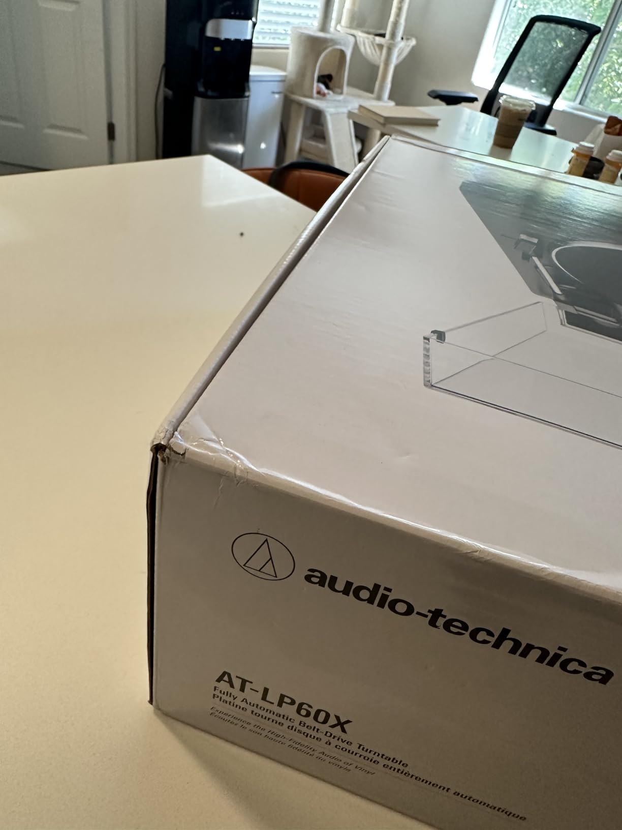 Audio-Technica AT-LP60X-BK Fully Automatic Belt-Drive Stereo Turntable, Black customer photo 2