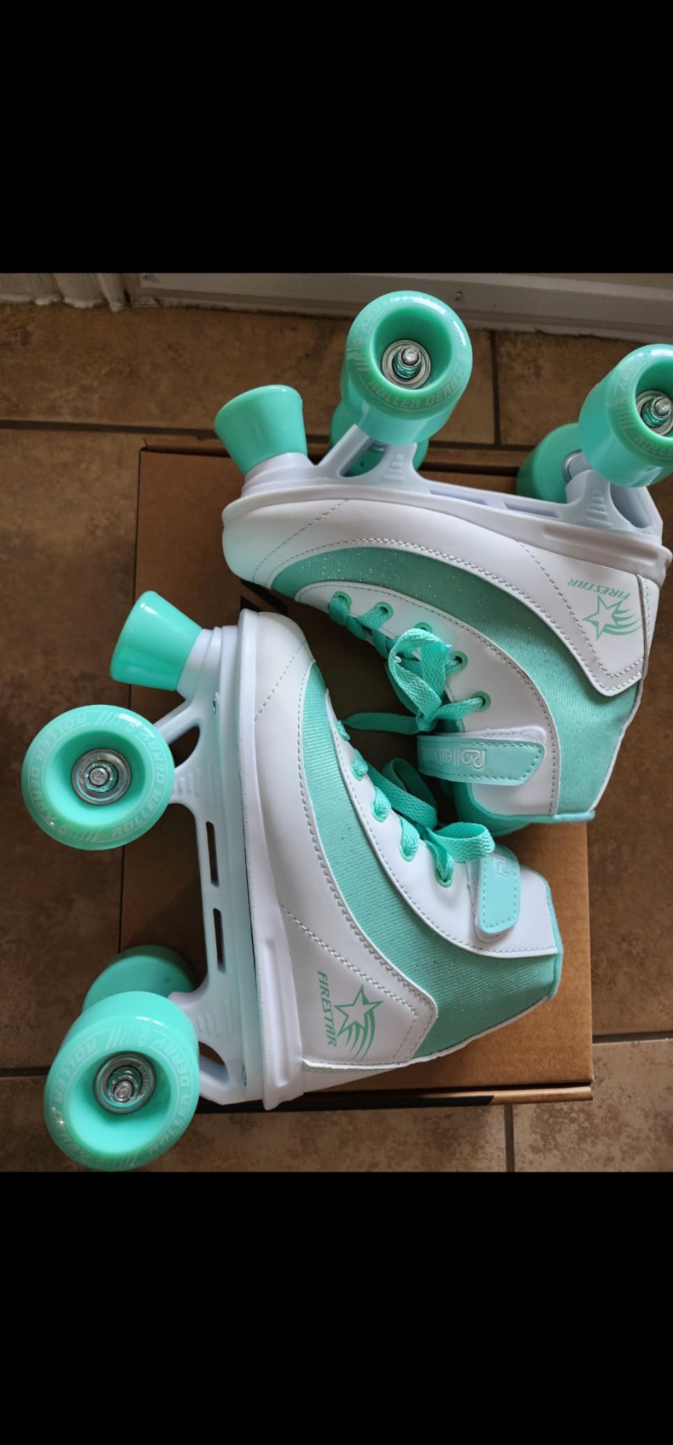 Roller Derby Firestar Youth Skates for Girls, Boys, Beginners, Kids customer photo 1