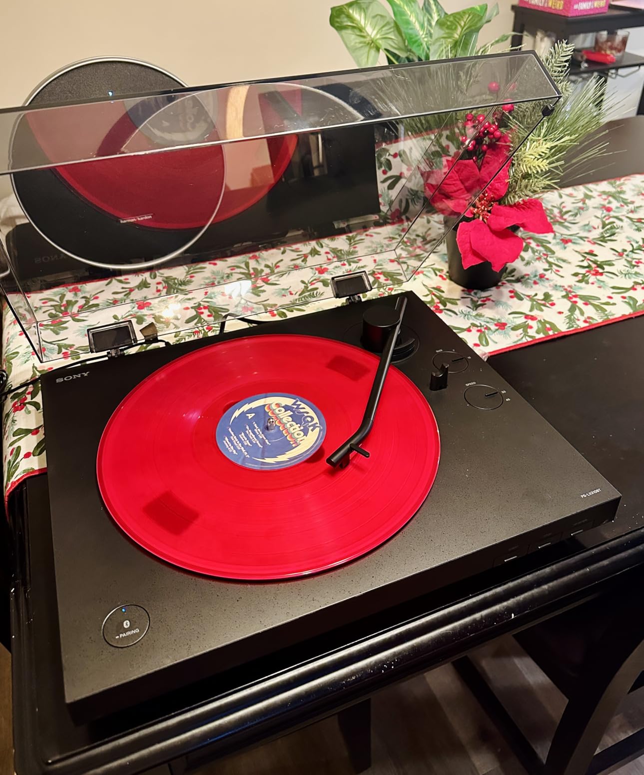 Sony PS-LX310BT Belt Drive Turntable: Fully Automatic Wireless Vinyl Record Player with Bluetooth and USB Output Black customer photo 2