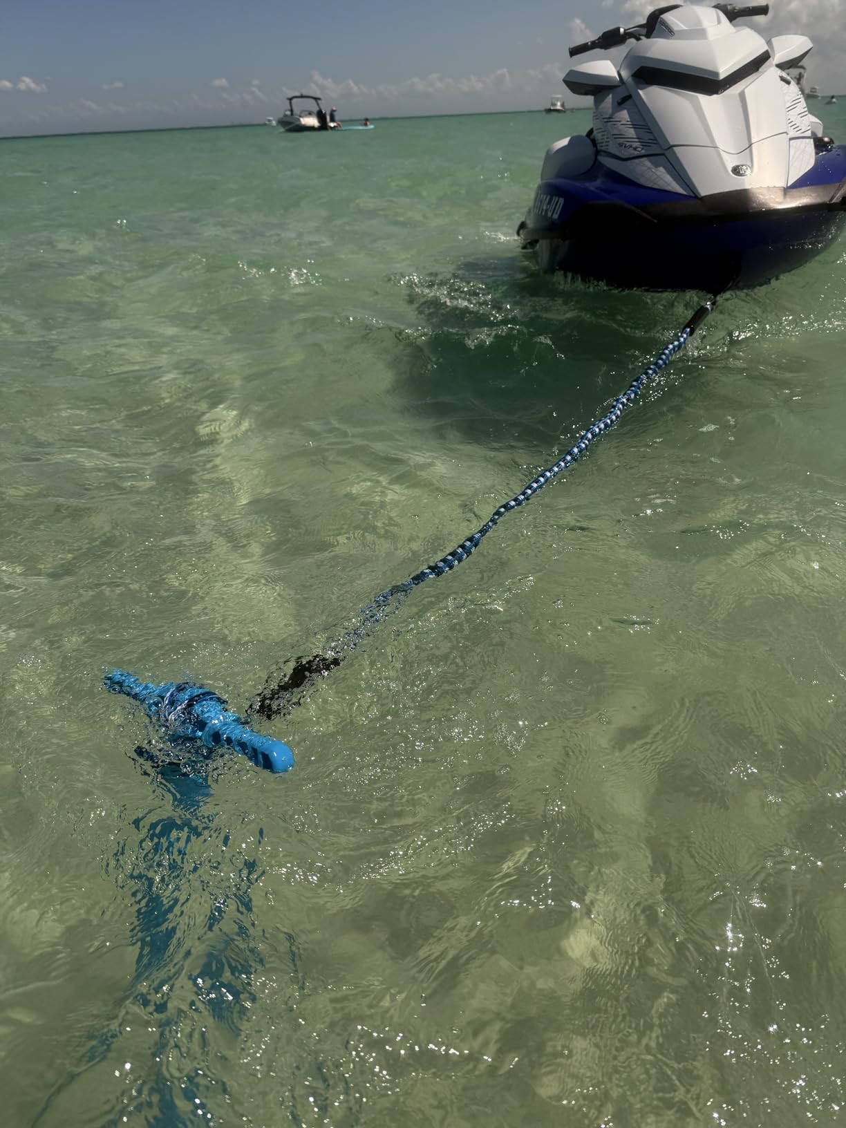 SandShark New Sport Boat Anchor and Jet Ski Anchor. Shallow Water Anchor Pole for Boat and PWC. Sand Anchor Kit for Boat and Kayak Anchor System. Easy Storage, High-Strength ABS customer photo 1