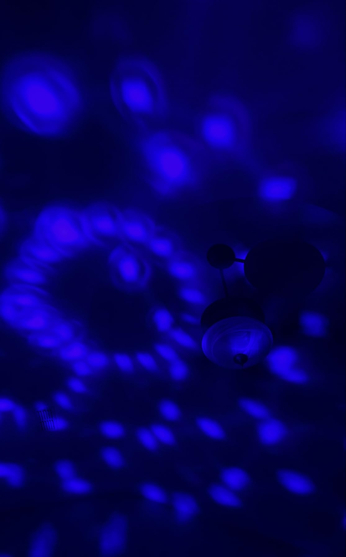 Litake UV Black Lights for Glow Party, 6W LED Disco Ball Strobe Lights for Dark Party Supplies, Sound Activated with Remote Control, Dj Light for Halloween Xmas Birthday Party Home Decorations, 2 Pack customer photo 1