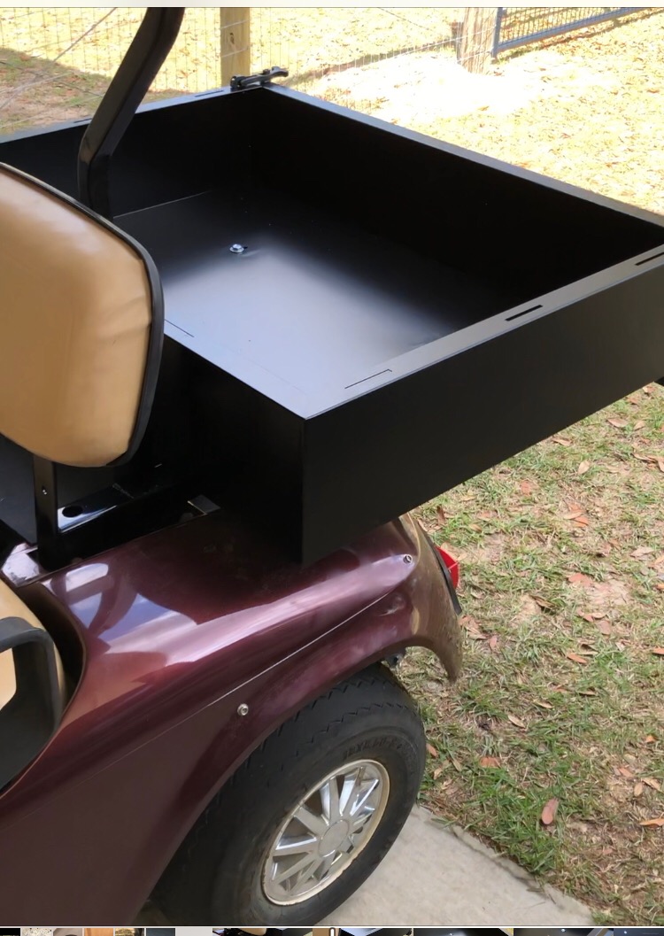 GTW EZGO TXT (96-Up) Steel Cargo Box Kit customer photo 1