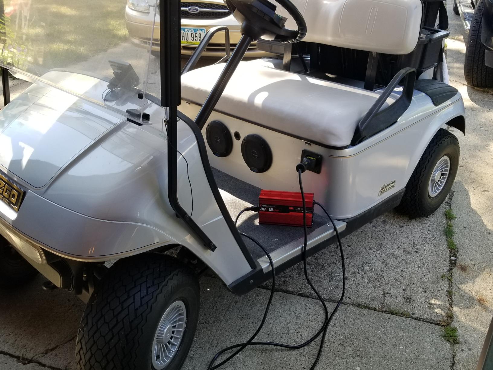 FORM 36 Volt Golf Cart Battery Charger for EZGO TXT Golf Carts with D-Style Plug - 36V 18AMP for Lead Acid, LiFePO4, Lithium Batteries - Waterproof Design customer photo 2