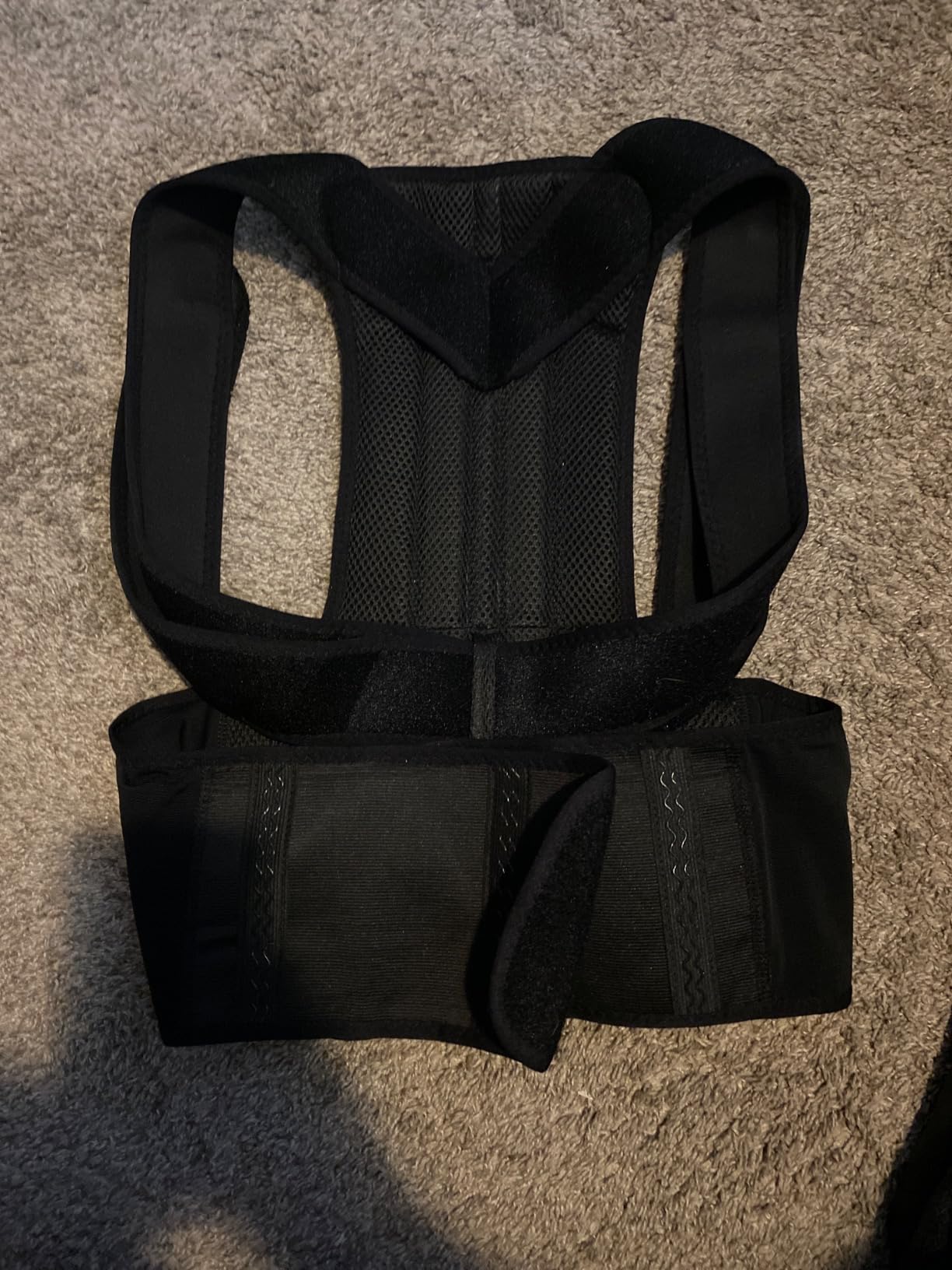 Fitsupport Back Brace Posture Corrector for Women and Men Back Lumbar Support Shoulder Posture Support for Improve Posture Provide and Back Pain Relief Large(Pack of 1) customer photo 2