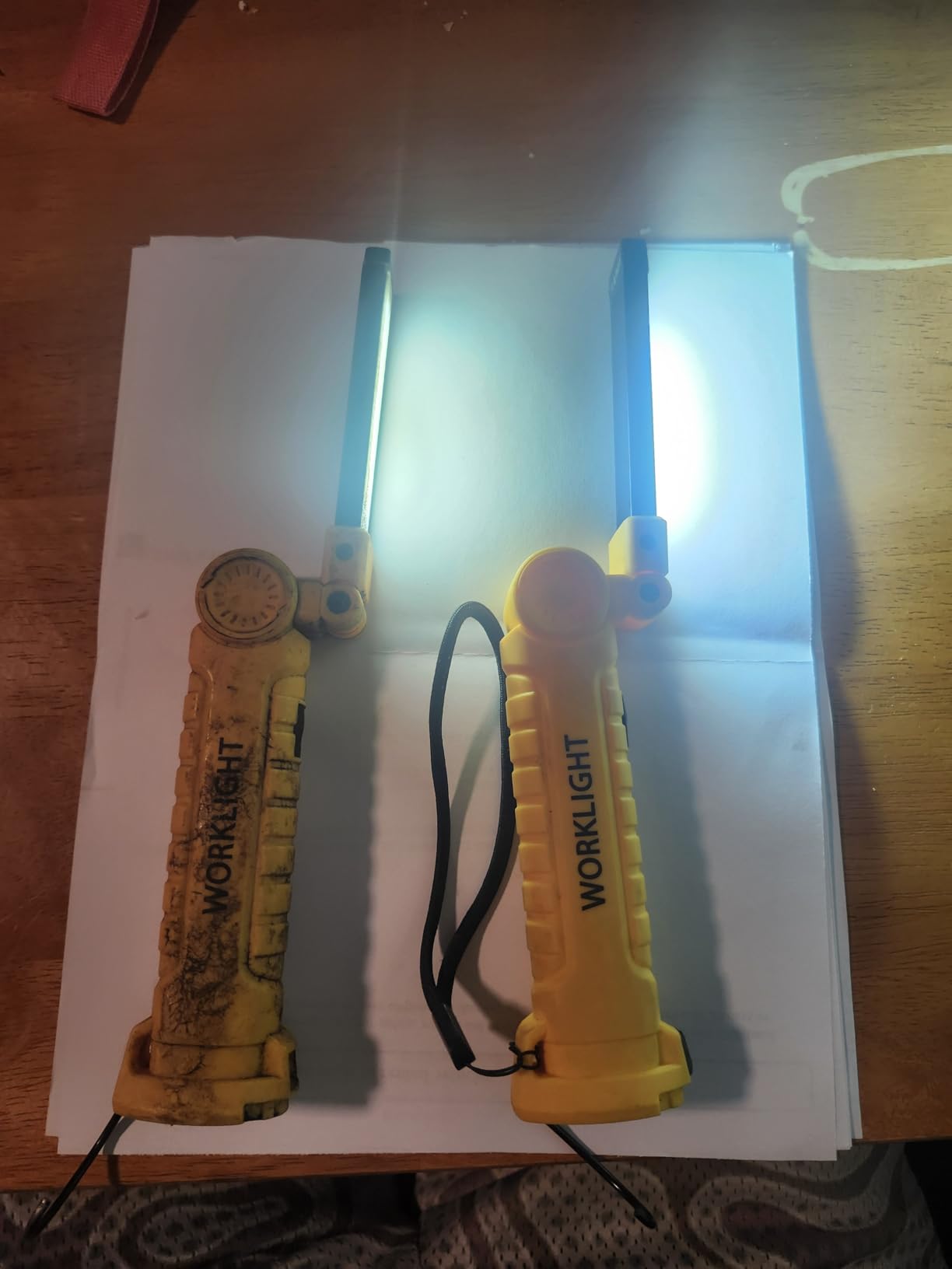 Lmaytech Tool Gifts for Men 2Pack Rechargeable LED Work Lights with Magnetic Base, 360° Rotation,Versatile Lighting for Repairs, Outdoors, Mens Gifts customer photo 2