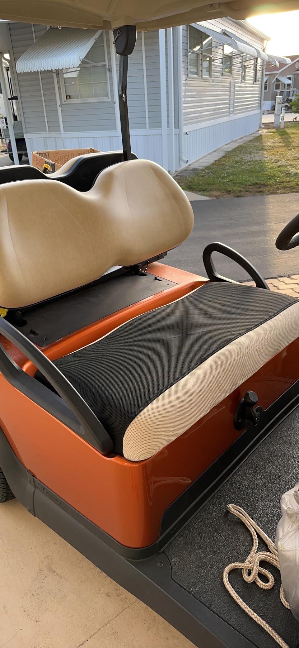 10L0L Golf Cart Seat Covers for Yamaha EZGO Club Car Seat Towel Cushion customer photo 1