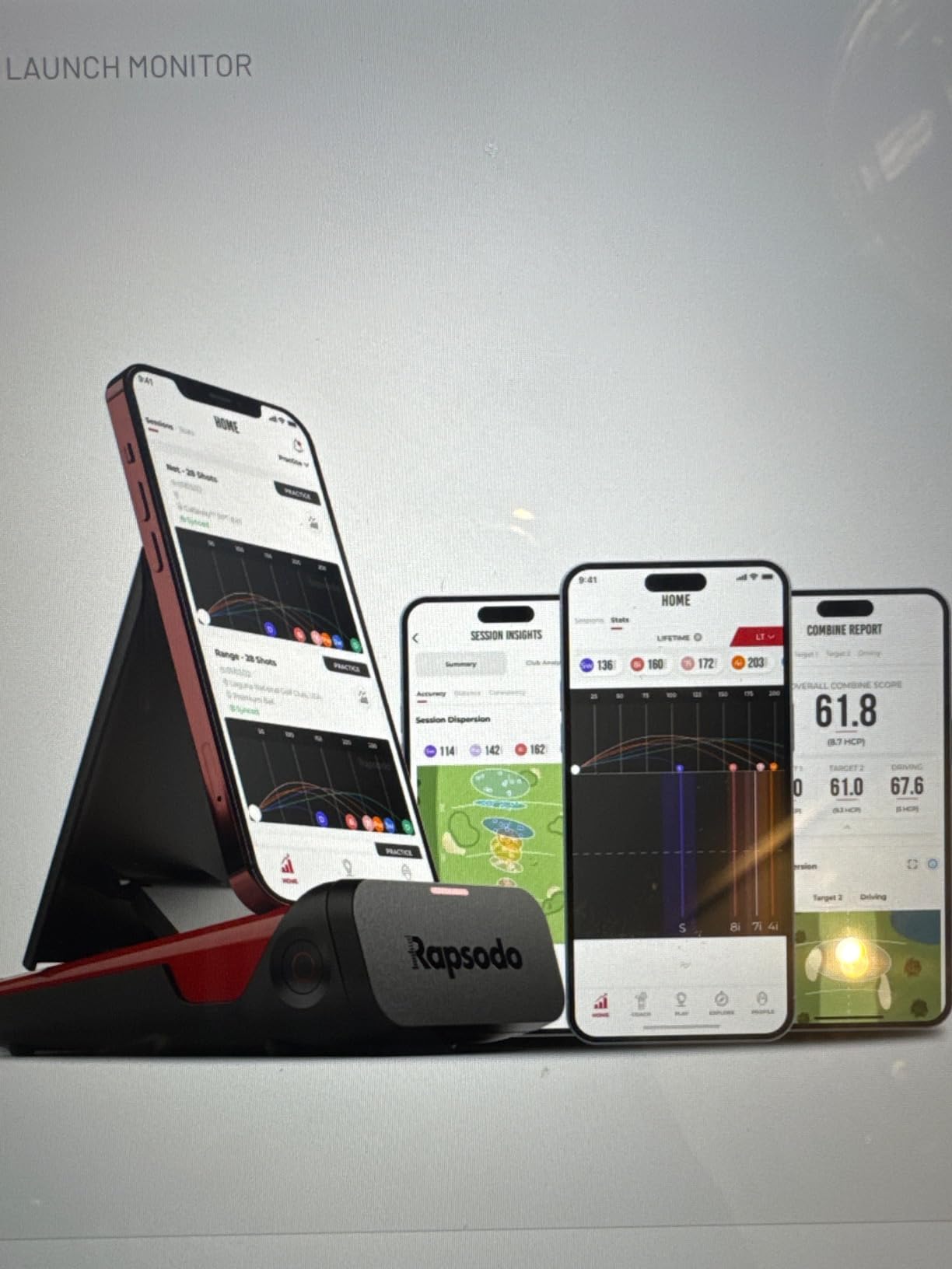 Rapsodo Mobile Launch Monitor Golf Simulator | MLM iPhone & iPad Only customer photo 2