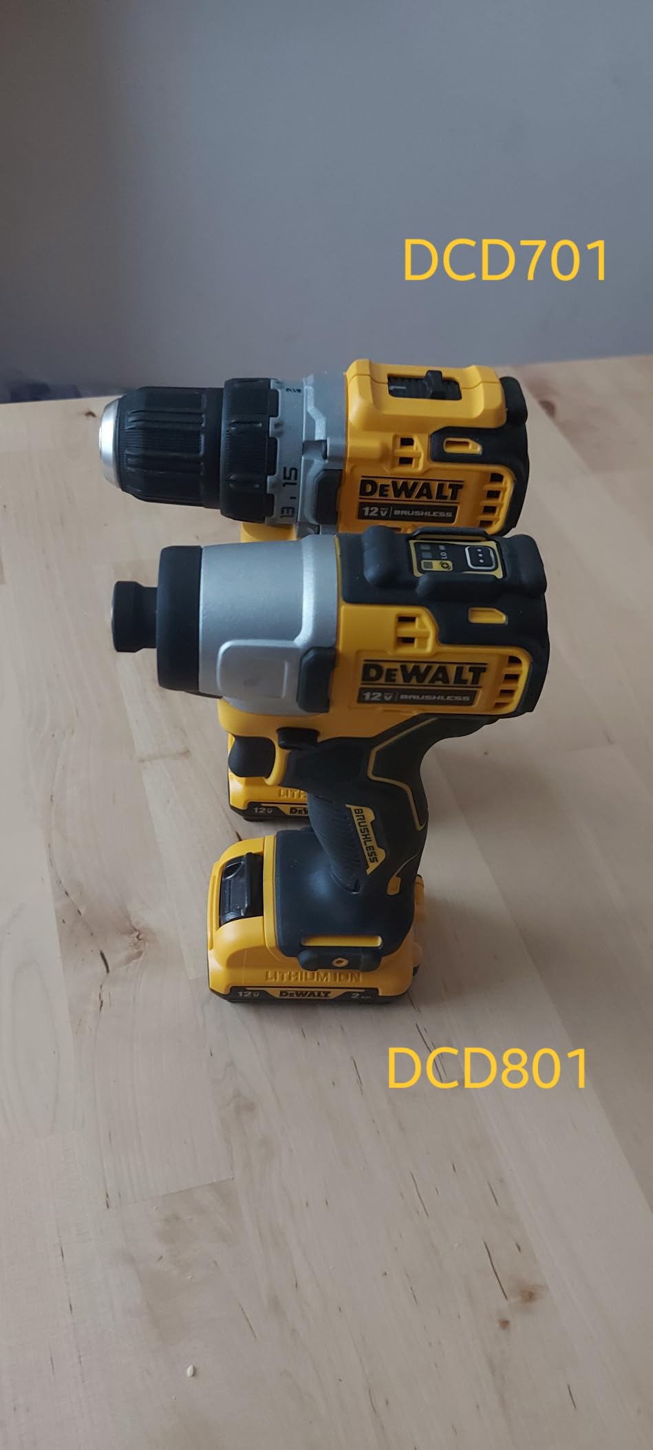 DEWALT XTREME 12V MAX Cordless Drill Combo Kit (DCK221F2) customer photo 1