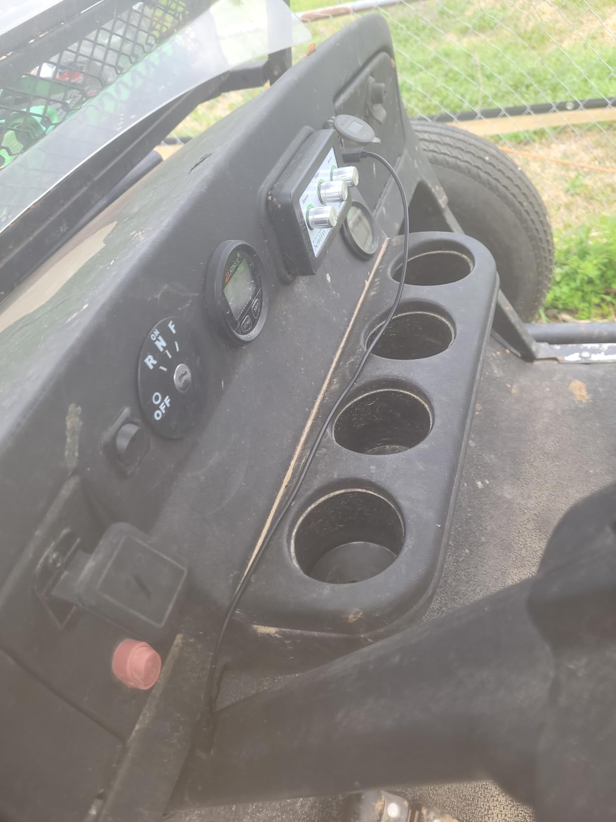 GMT Inc Black Full Golf Cart Dash to fit E-Z-Go TXT (Does not fit Current New Generation) customer photo 2
