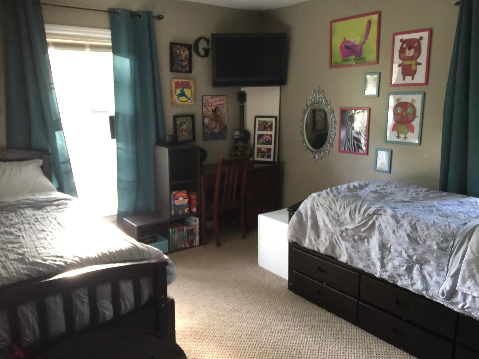 Twin Size Wood Platform Bed Captain Storage Bed with 6 Drawers Kids Bedroom Furniture (Oak) customer photo 2