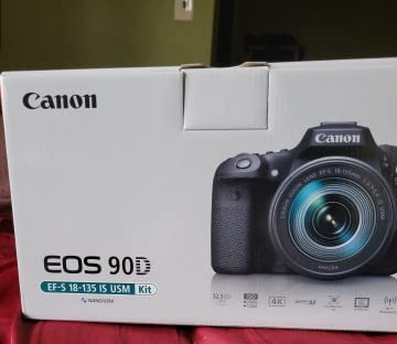 Canon DSLR Camera [EOS 90D] with 18-135 is USM Lens | Built-in Wi-Fi, Bluetooth, DIGIC 8 Image Processor, 4K Video, Dual Pixel CMOS AF, and 3.0 Inch Vari-Angle Touch LCD Screen, Black customer photo 1