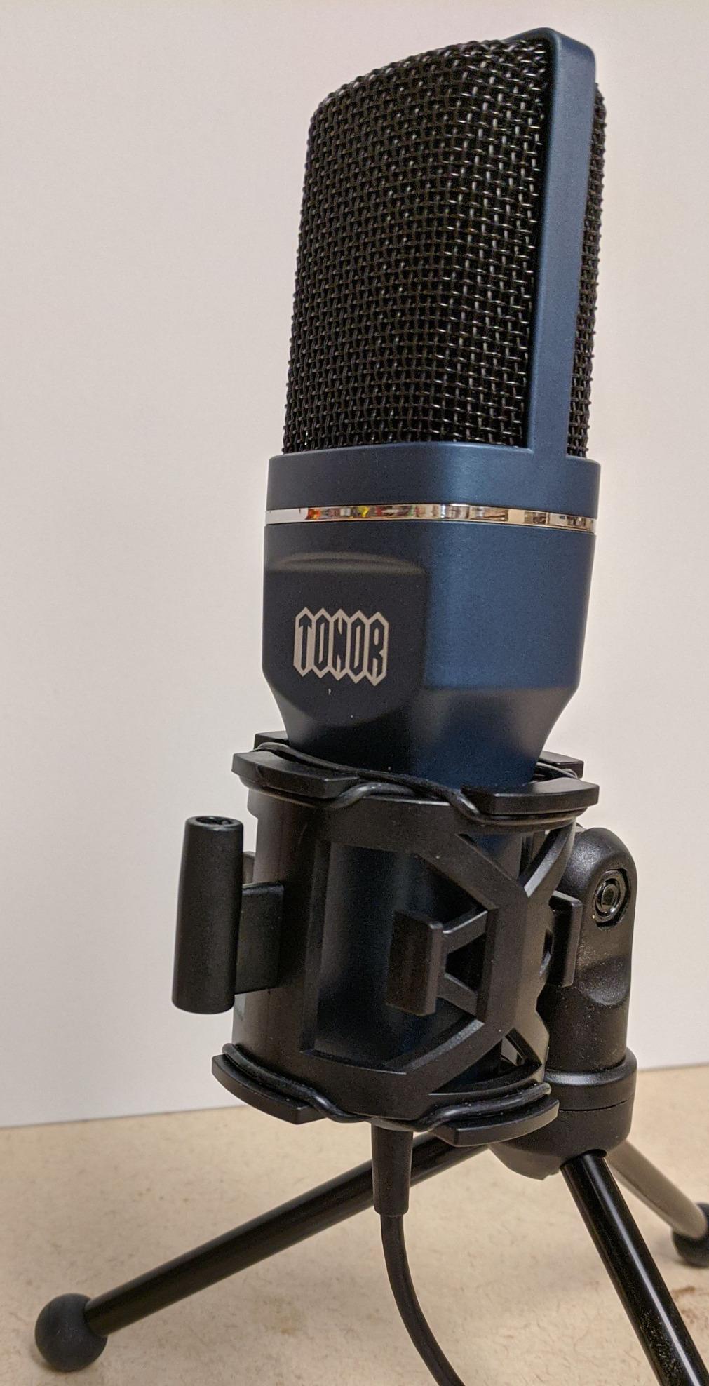 TONOR TC-777 Podcast Microphone, USB Computer Microphone, Cardioid Condenser PC Mic with Tripod Stand and Pop Filter customer photo 2