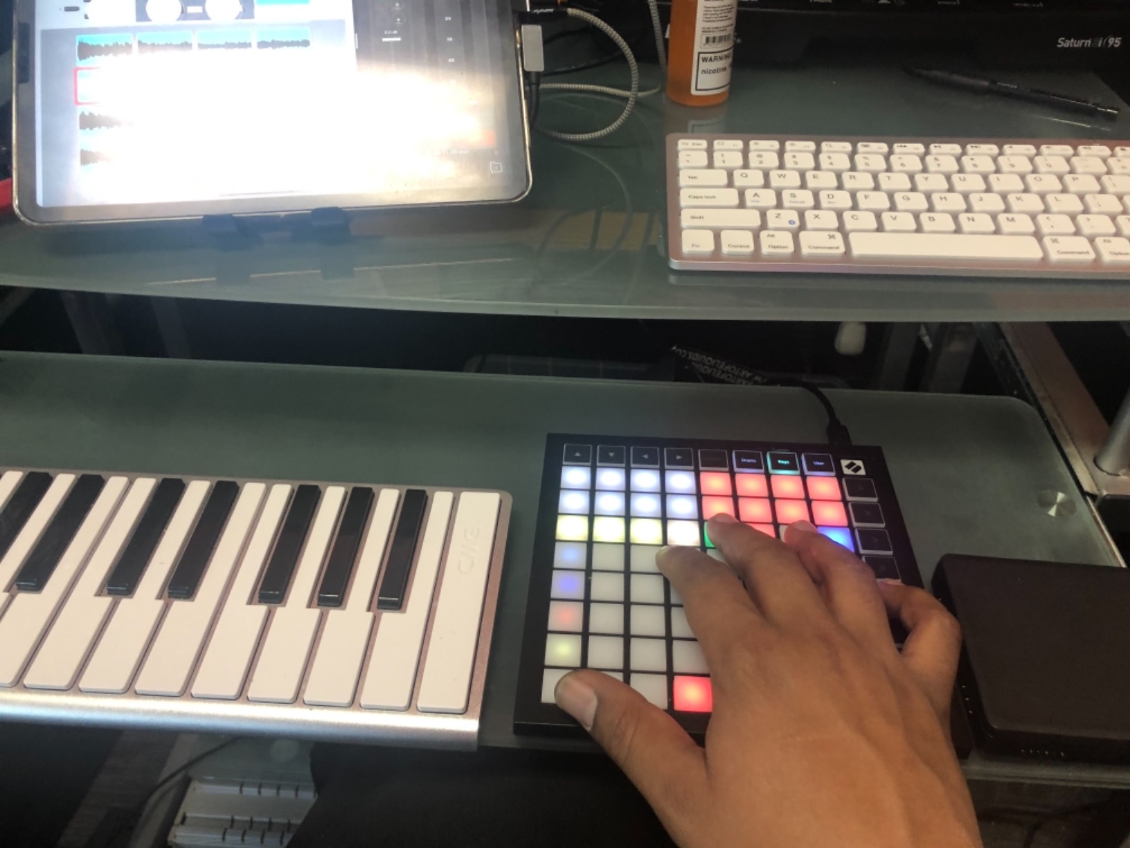 Novation Launchpad Mini MK3 MIDI USB Grid Controller | USB, 64 RGB Pads, 3 Custom Modes, Ableton Live Clip Launching, Logic Pro Live Loops, Portable, Includes Ableton Live Lite customer photo 2