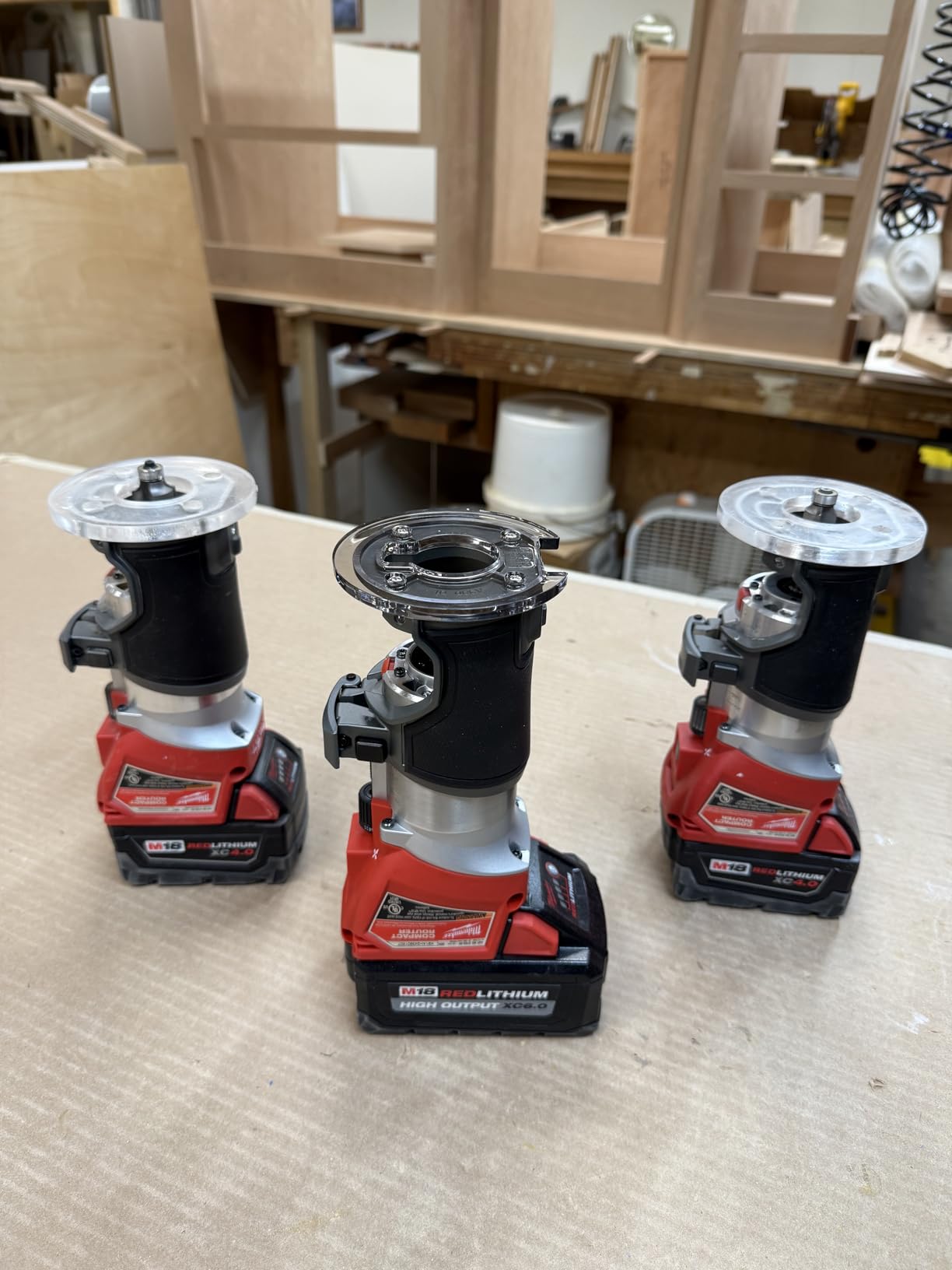 Milwaukee M18 Cordless Compact Router, 18.0 Voltage customer photo 1