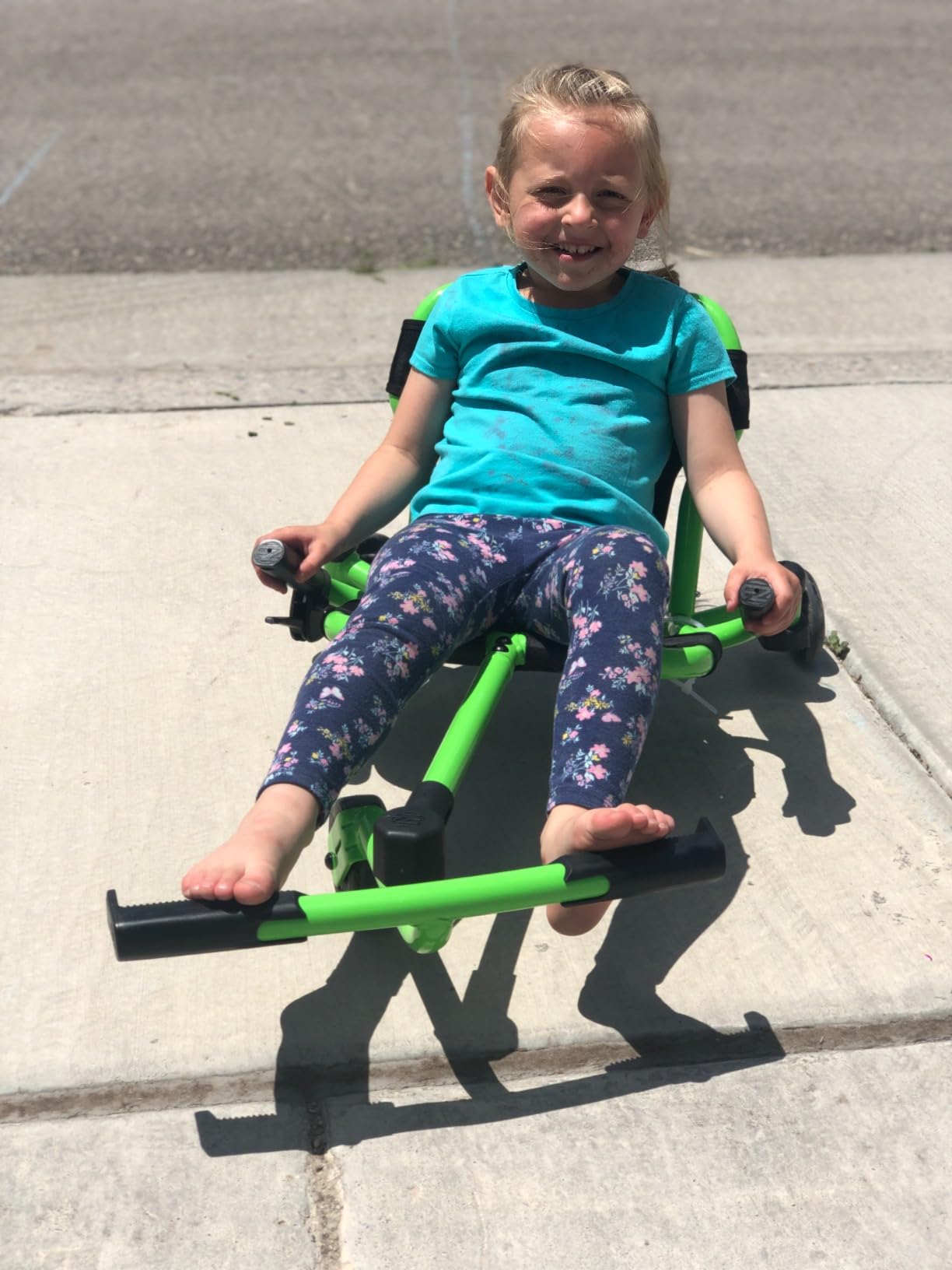 EzyRoller Drifter X Ride On Toy Ages 4-12+ Ideal Weight 40-110 lbs, Blue customer photo 1