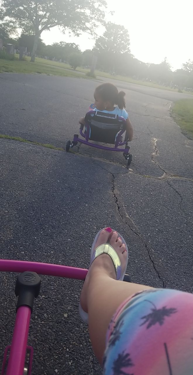 EzyRoller Drifter X Ride On Toy Ages 4-12+ Ideal Weight 40-110 lbs, Blue customer photo 2