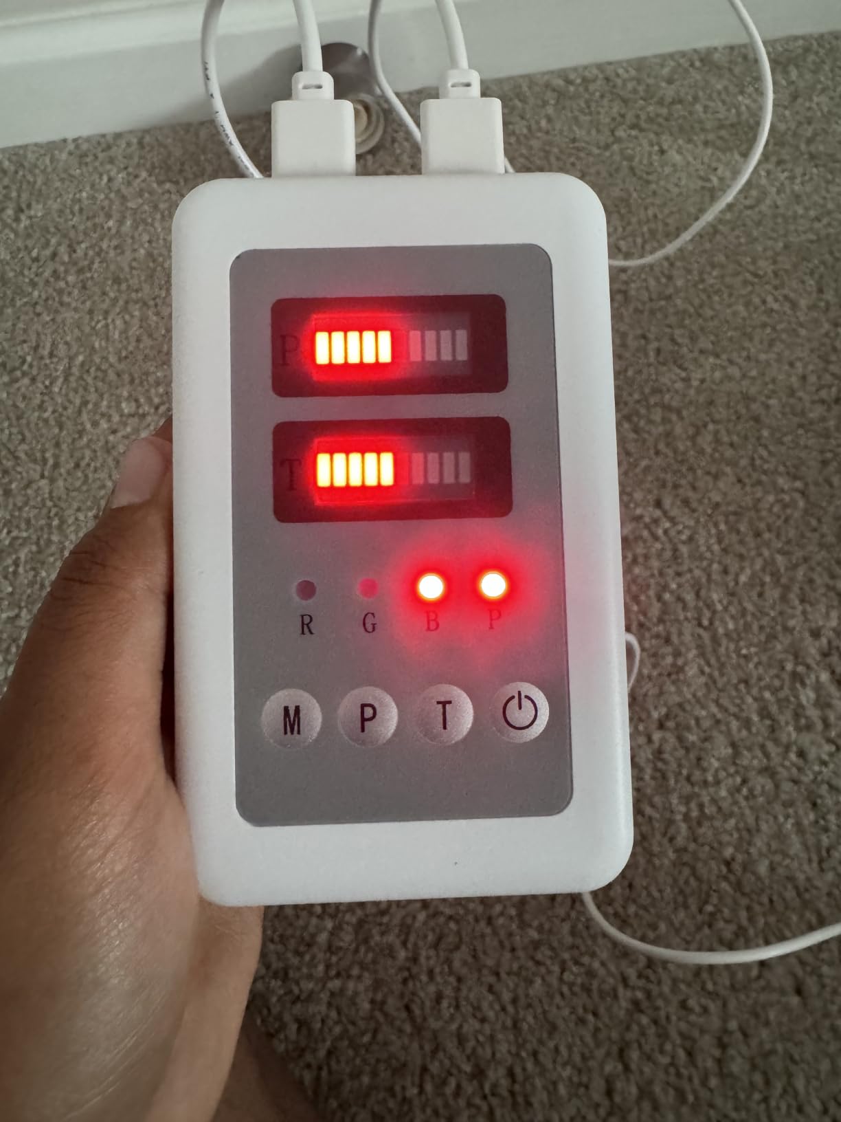 Aphrona® | FDA cleared Moonlight LED Facial Mask Skin Care Mask, LED Light Therapy for face, Red light Blue light for Acne Removal Wrinkle Reduction, 450 Powerful LED Chips customer photo 1