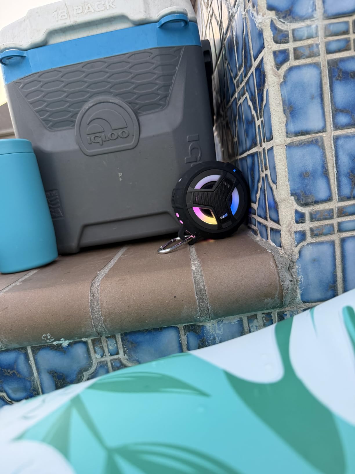 EBODA Bluetooth Shower Waterproof Speaker Portable customer photo 2