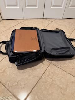 KROSER 17.3 Inch Rolling Laptop Computer Bag,Wheeled Briefcase,Roller case customer photo 1