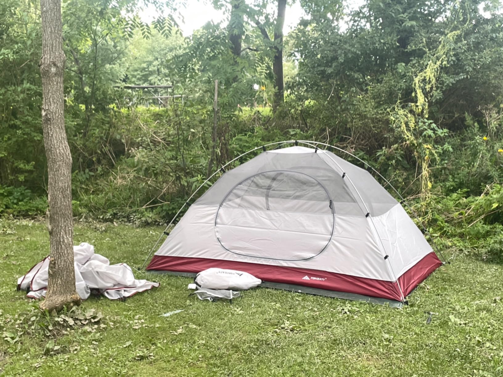 Forceatt Camping Tent 2/3/4 Person, Professional Waterproof & Windproof Lightweight Backpacking Tent Suitable for Outdoor,Hiking,Camping, Mountaineering and Travel customer photo 1
