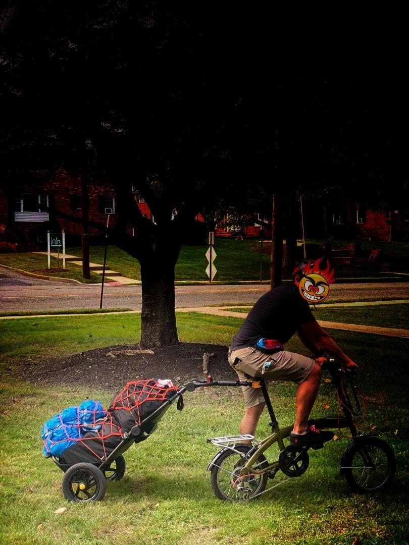 Travoy, Compact Folding Cargo Bike Trailer customer photo 2