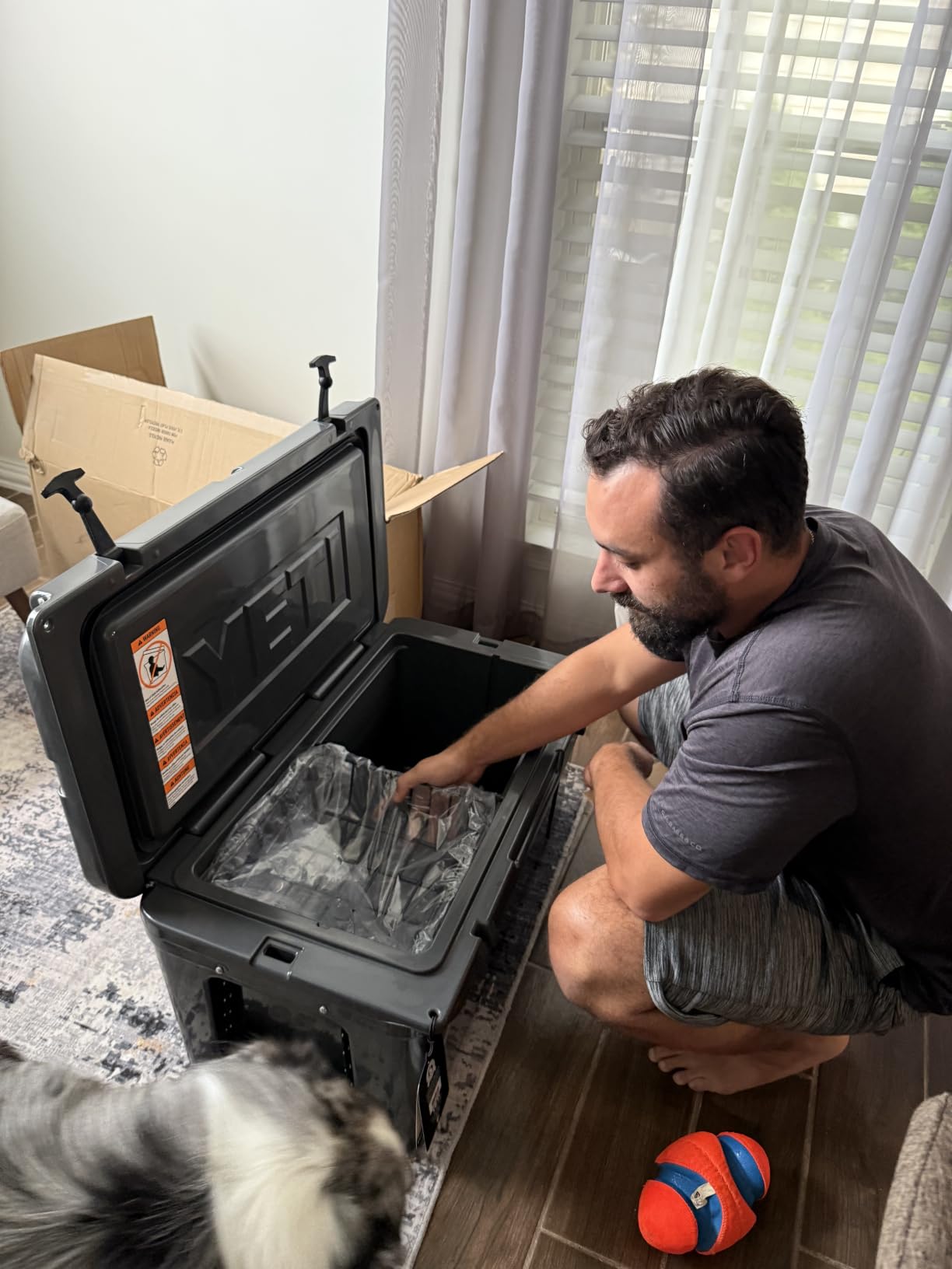 YETI Tundra 65 Cooler | Rotomolded Portable Cooler Box, Fits 54 Cans or 16.8 kg Ice, PermaFrost Insulation, Tough Ice Cooler for Camping or Fishing customer photo 1