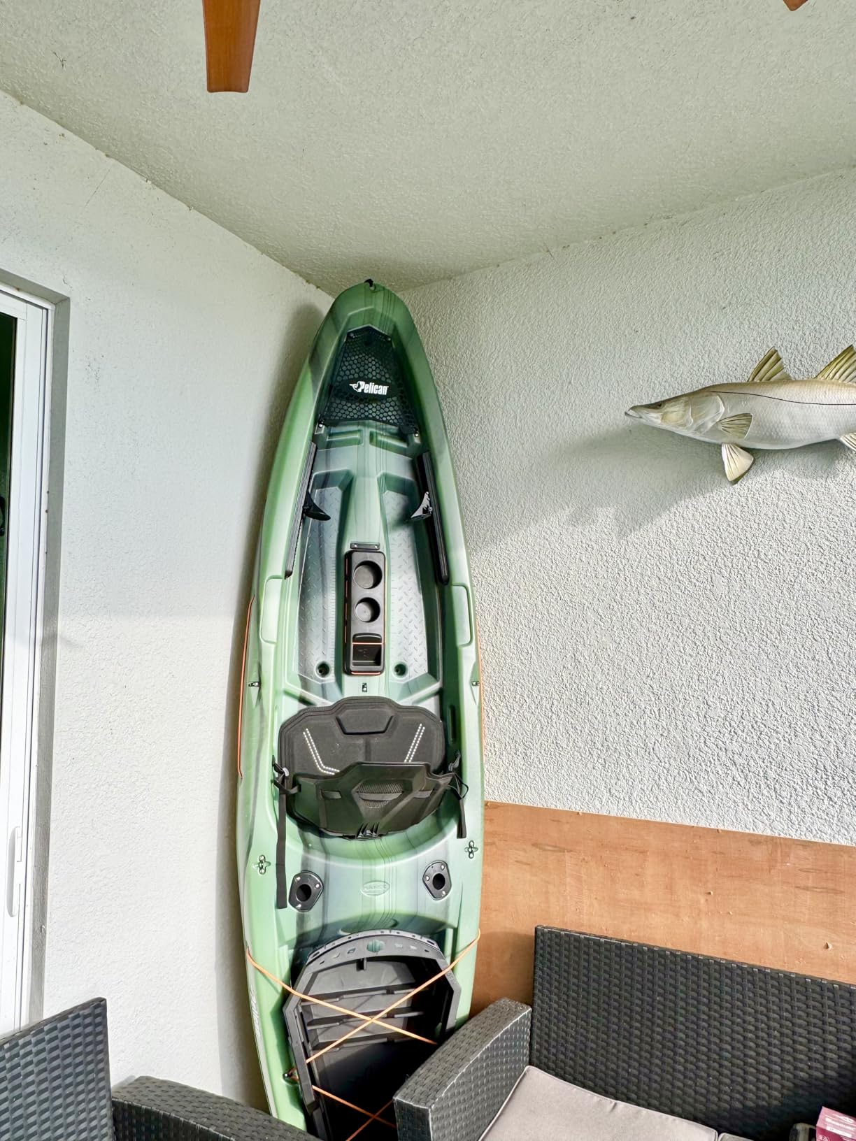 Pelican Sentinel 100X - Angler Sit on top Fishing Kayak - Lightweight - Ergolounge™ Seating System customer photo 1