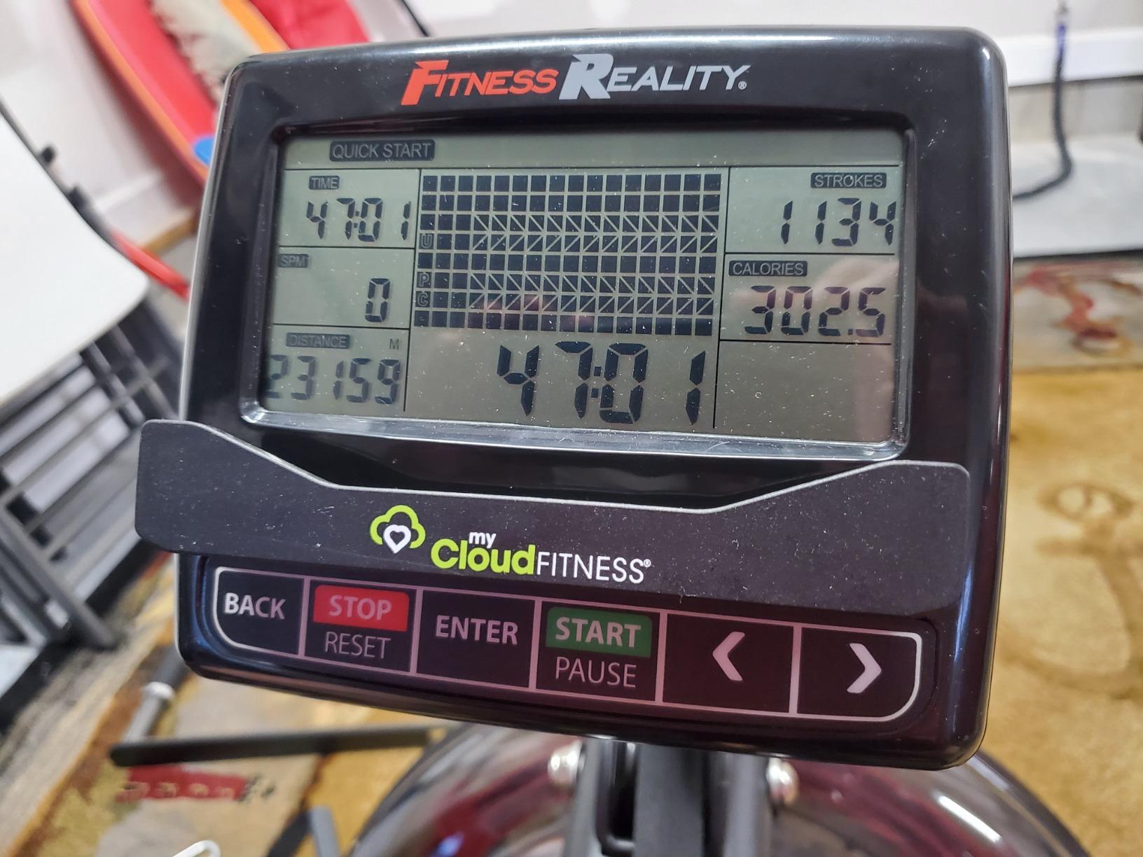 Water Rowing Machine 300 lb Weight Capacity customer photo 1