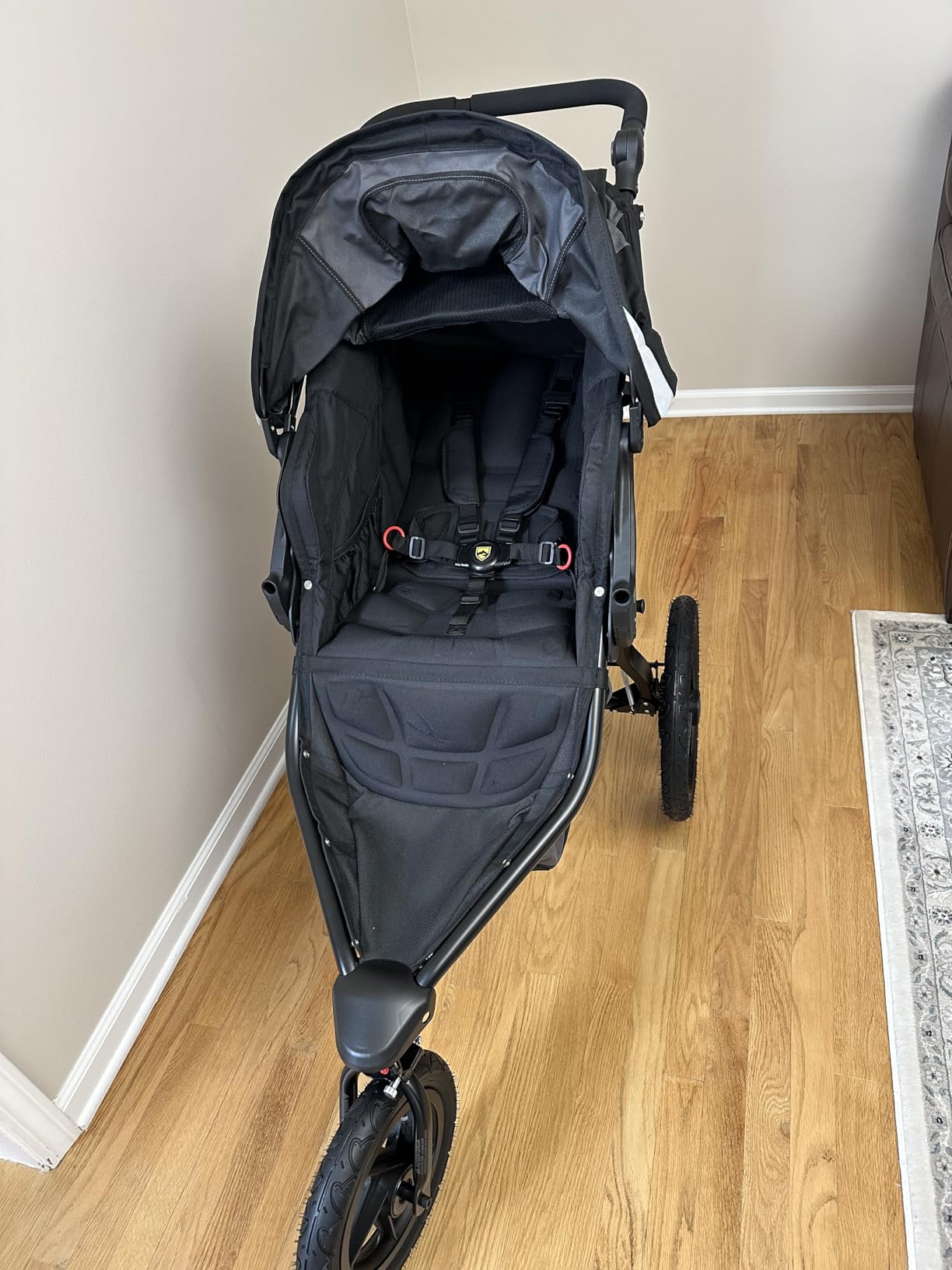 BOB Gear Revolution Flex 3.0 Duallie Jogging Stroller - Graphite Black | Versatile Double Jogger Stroller; All Terrain Stroller With Advanced Suspension & Air-Filled Tires; Car Seat Compatible customer photo 1