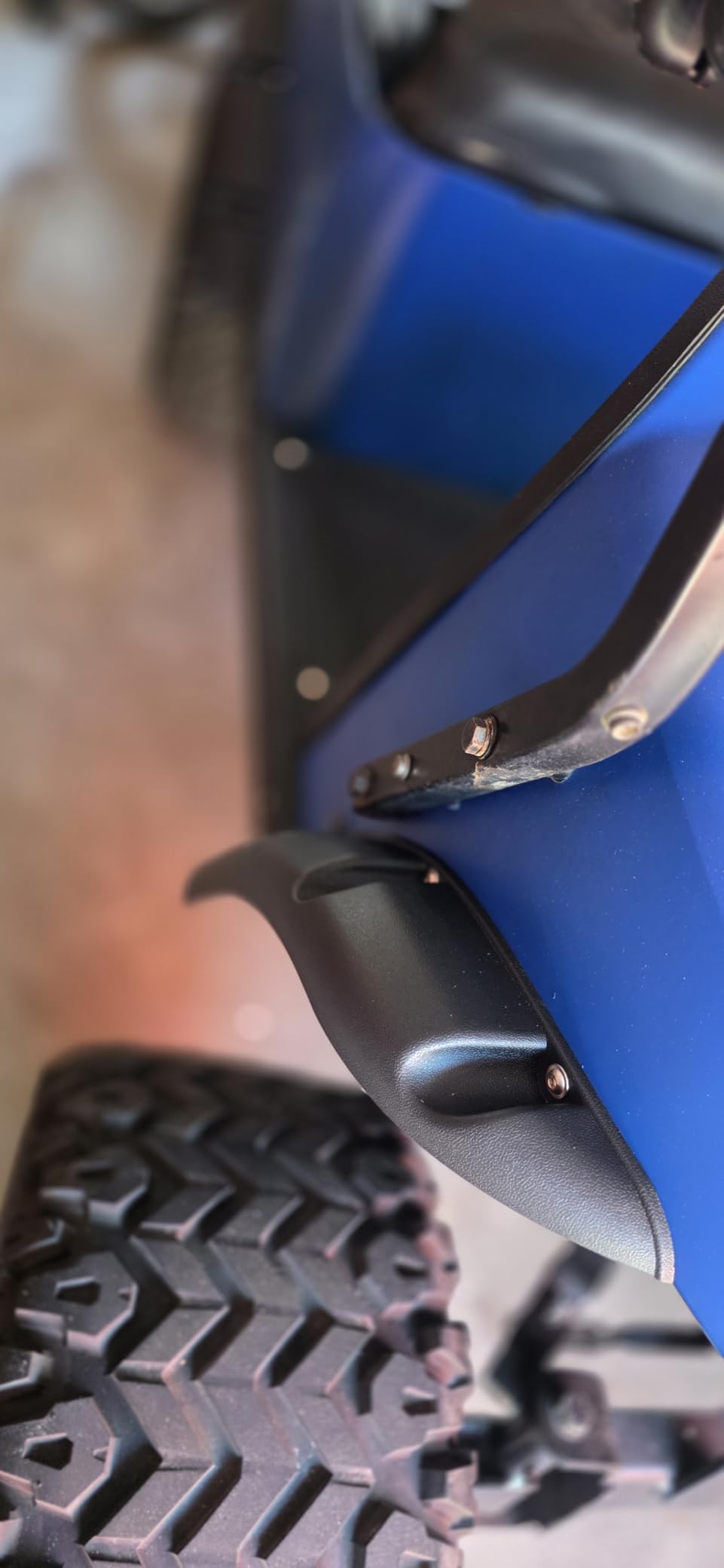 Red Hawk ACC-FF17 Fender Flares Compatible With/Replacement For E-Z-GO TXT, 2014 and newer golf carts customer photo 1