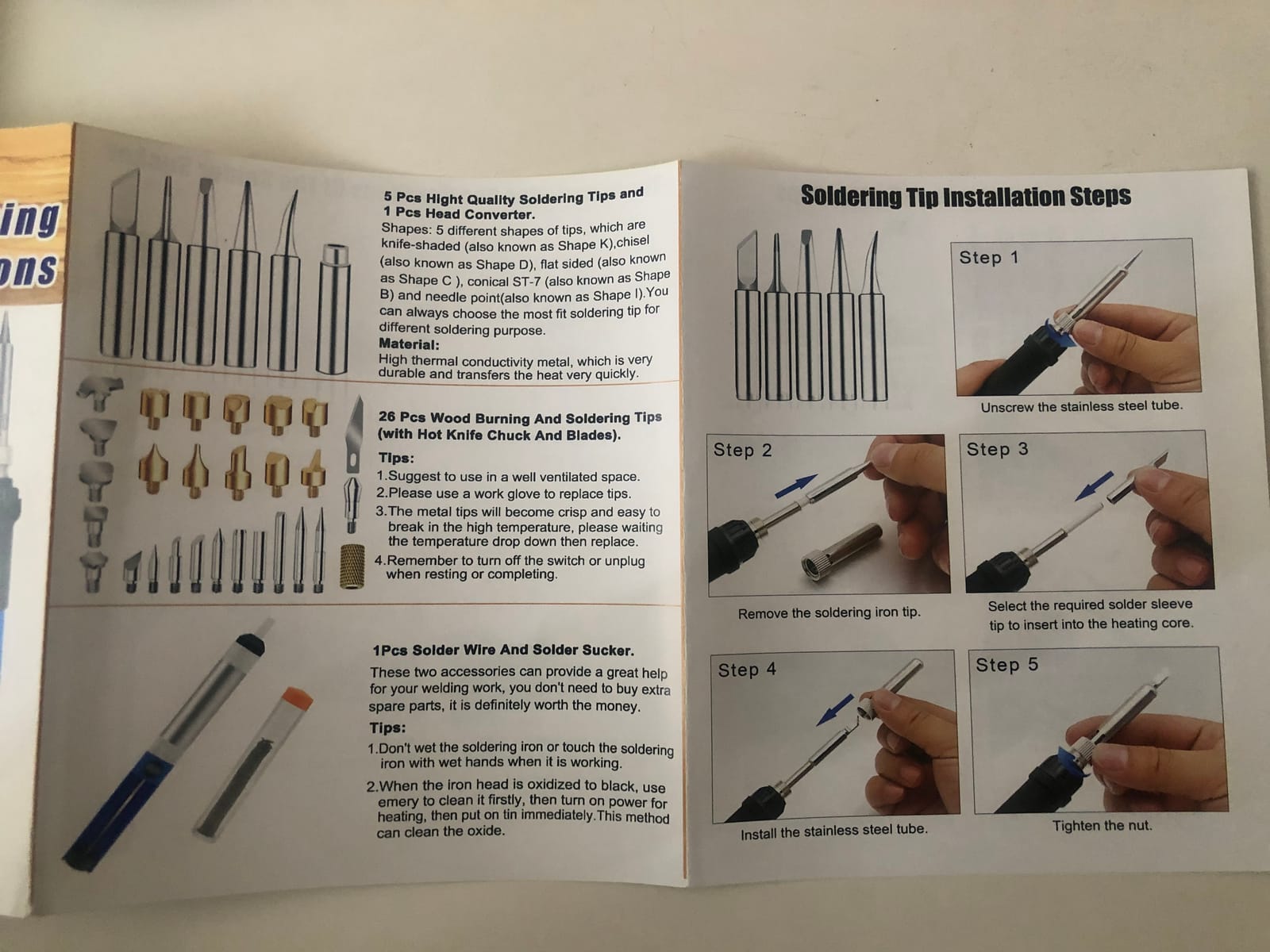 Wood Burning Kit 95pcs, West Bay Soldering Pen with Adjustable On-Off Switch Control Temperature Wood Burning Tool for Embossing, Carving, Soldering Tips, Carrying Box customer photo 2