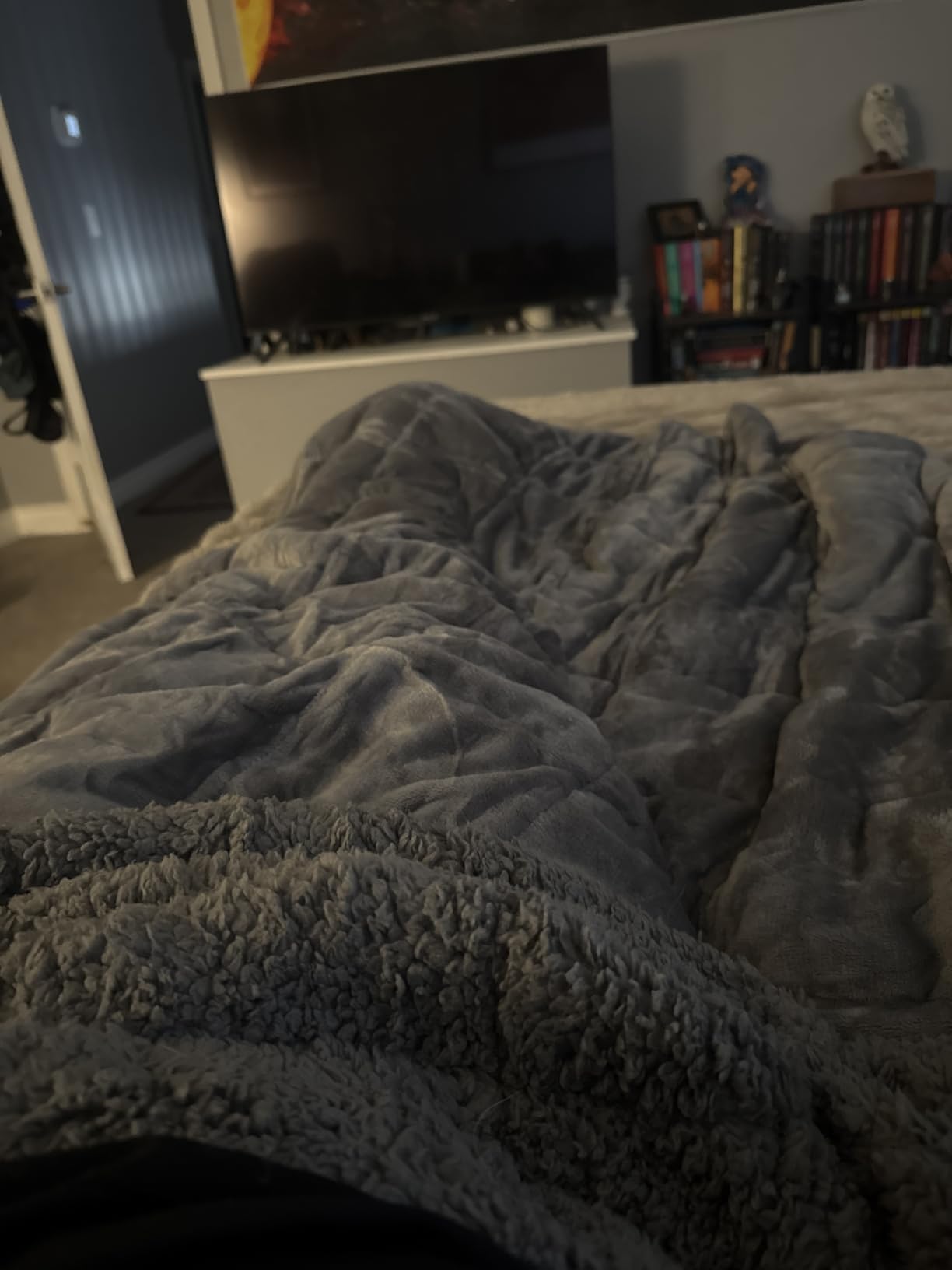 Uttermara Weighted Blankets for Adults Queen Size, 15lbs 60x80 Inches customer photo 2