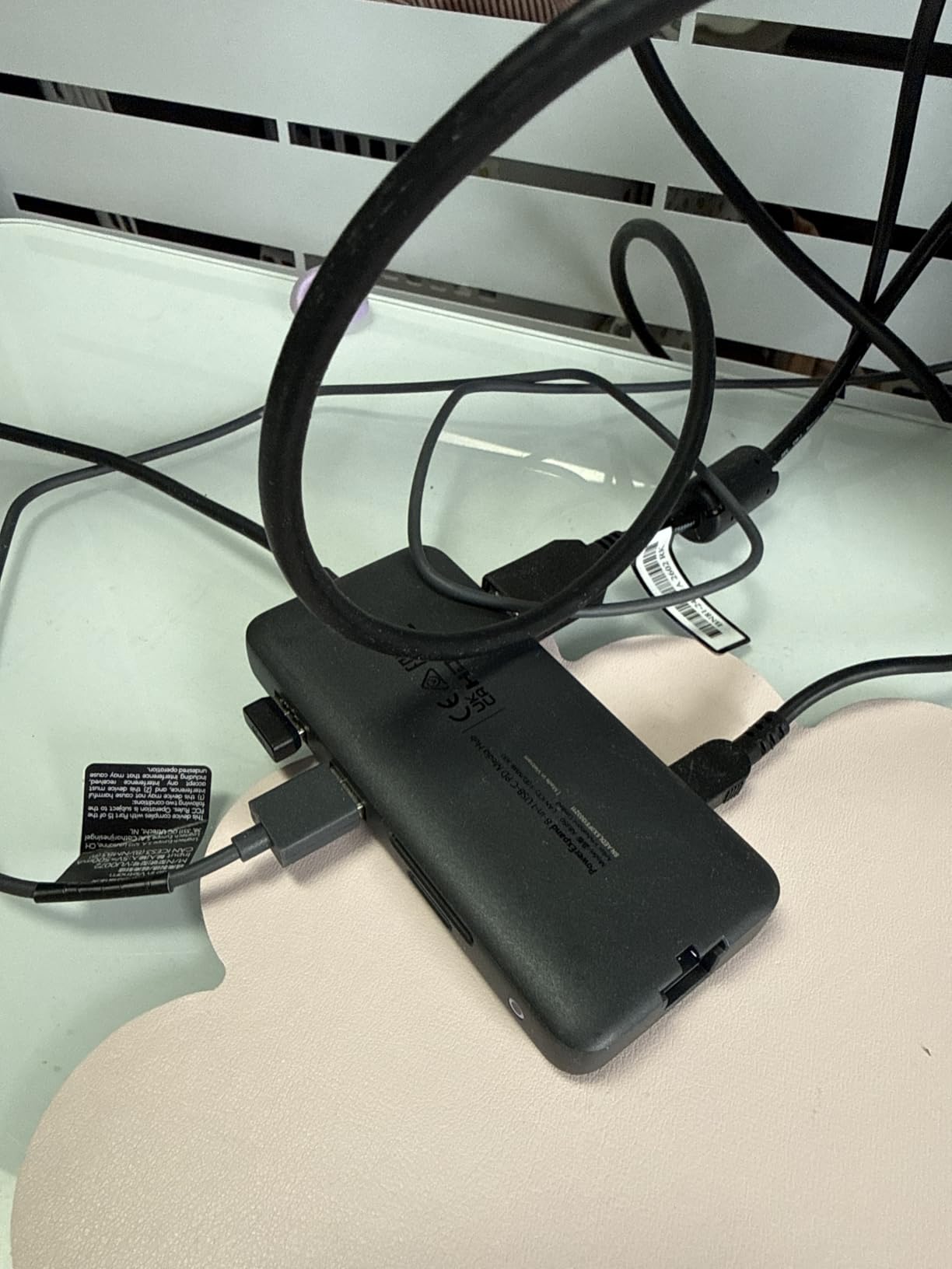 Anker Laptop Docking Station Dual Monitor, 8-in-1 USB C Hub with 4K HDMI customer photo 1