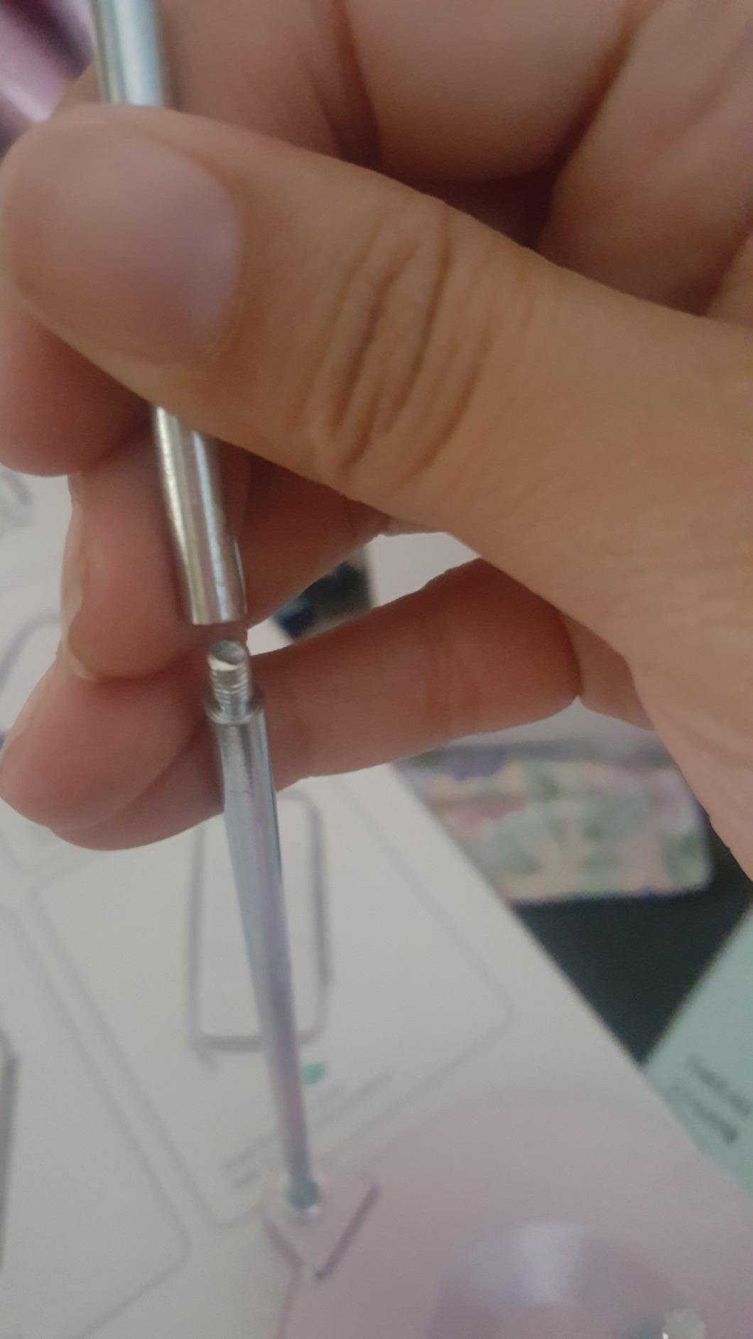 Single Thread Stand Full Metal Stable &Adjustable Thread Holder for Sewing Machine Embroidery Quilting Serger Machines#27449M customer photo 2