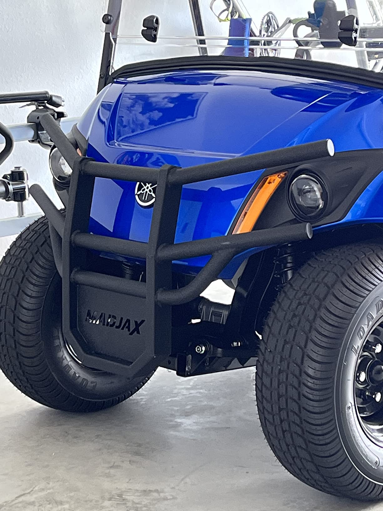 MADJAX Brush Guard Compatible with Yamaha Drive2 Golf Carts | Compatible with 2017-Up Models (Black) customer photo 1