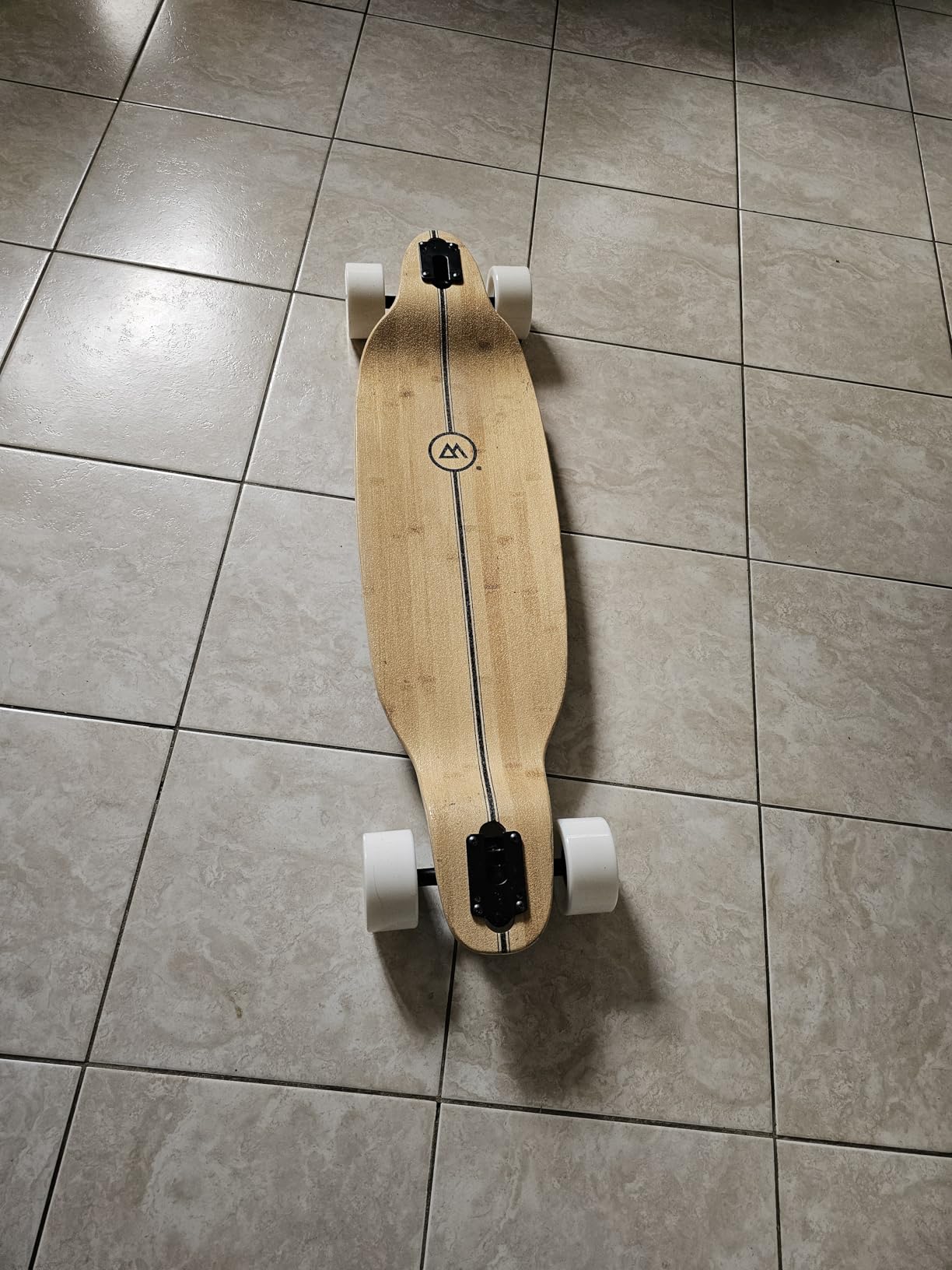 Magneto Longboards Bamboo Longboards for Cruising, Carving, Free-Style, Downhill and Dancing (Bamboo Drop & Fiberglass Through Longboard) customer photo 2