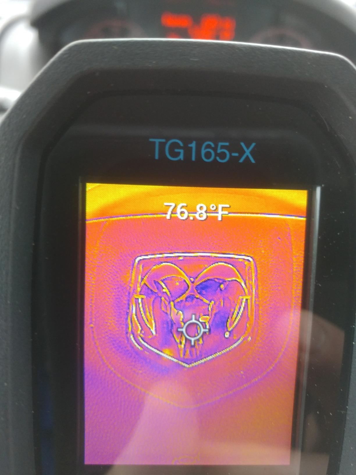 Flir TG165-X Thermal Imaging Camera with Bullseye Laser, Spot IR customer photo 2