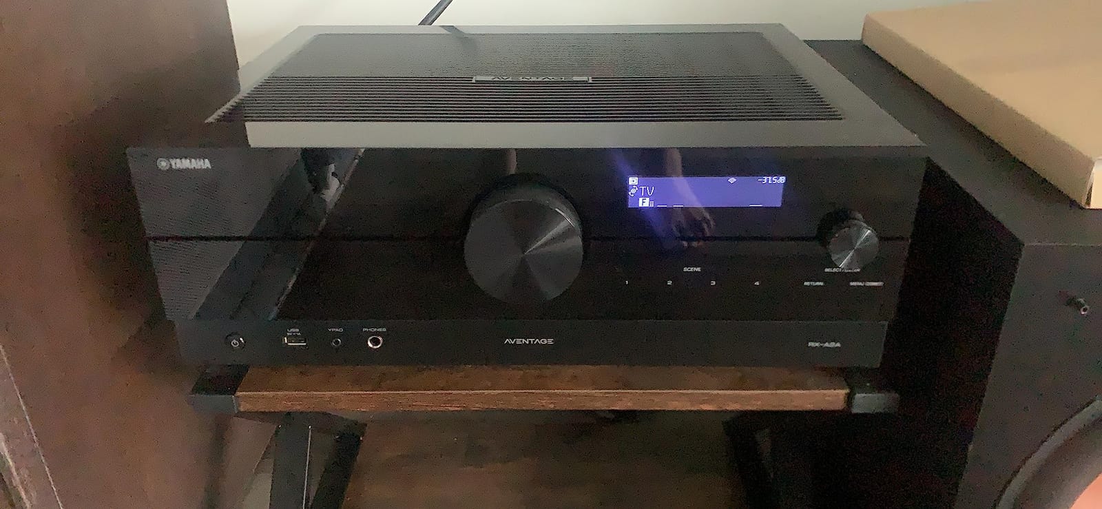 Yamaha RX-A2A AVENTAGE 7.2-Channel AV Receiver – 8K and 4K/120 HDMI, eARC, Dolby Atmos, DTS:X, Wi-Fi, Bluetooth, MusicCast customer photo 1