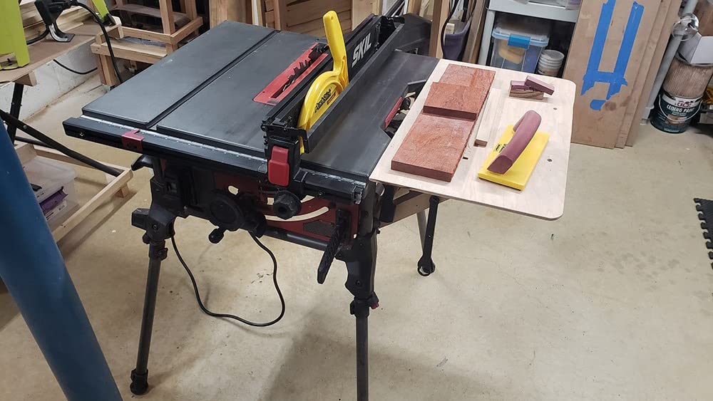 SKIL 15 Amp 10-Inch Jobsite Table Saw with Folding Stand- TS6307-00 customer photo 2