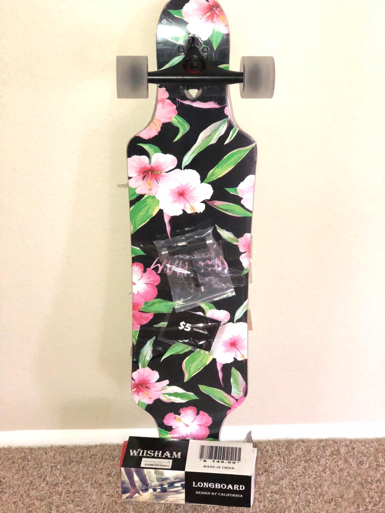 Amrgot 42 inches Complete Longborads Drop Through Deck Concave Cruise Professional Longboards customer photo 1
