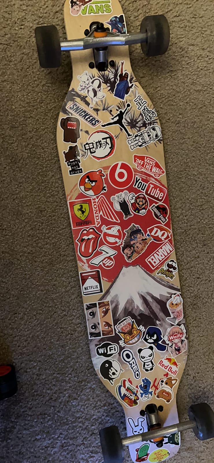 Amrgot 42 inches Complete Longborads Drop Through Deck Concave Cruise Professional Longboards customer photo 2