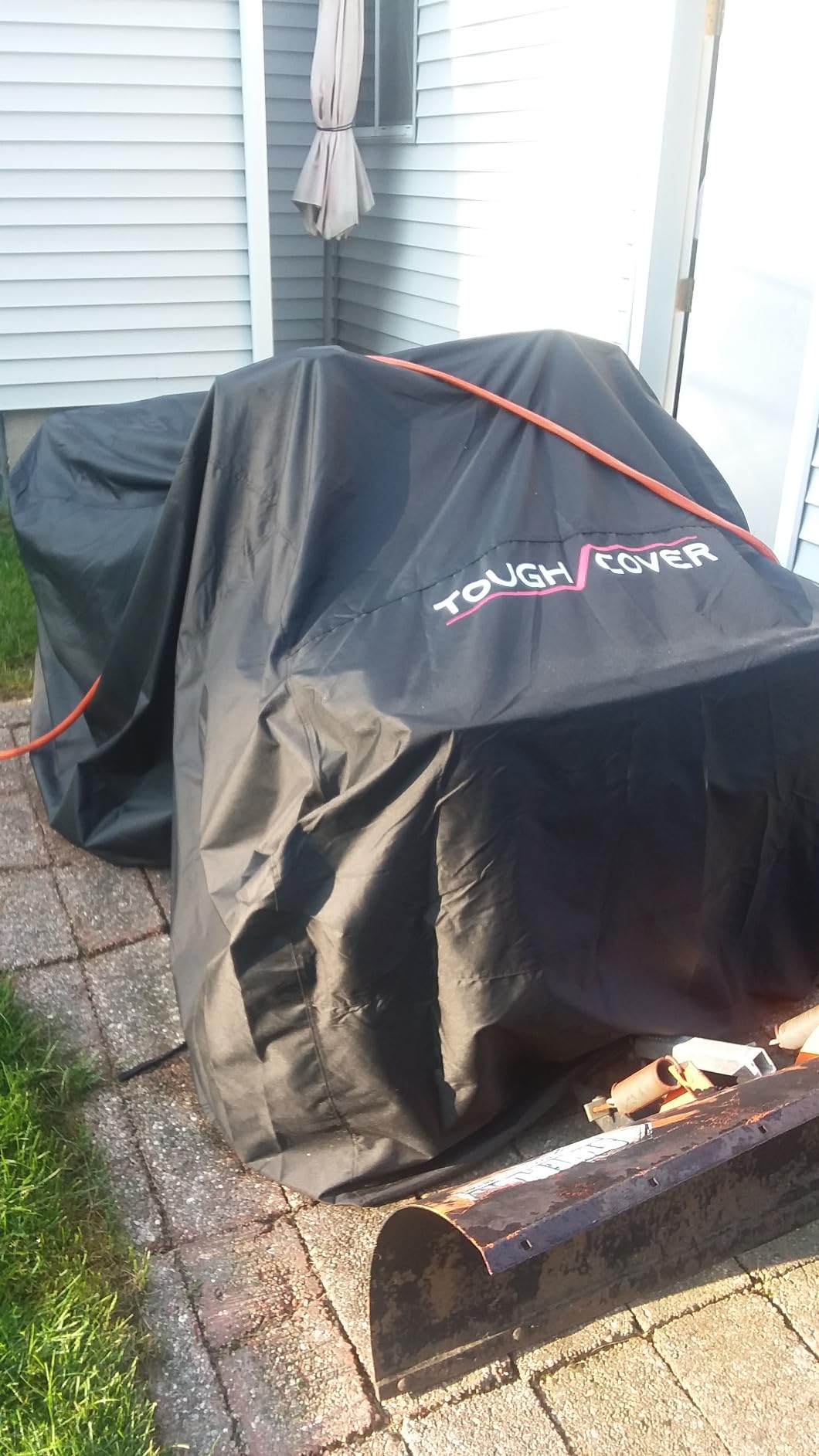 Tough Cover ATV Cover, Premium 600D, Standard Fit, Black | Heavy-Duty Waterproof 600D Fabric With UV Protection, Includes Storage Bag For Easy ATV Cover Organization And Travel customer photo 1
