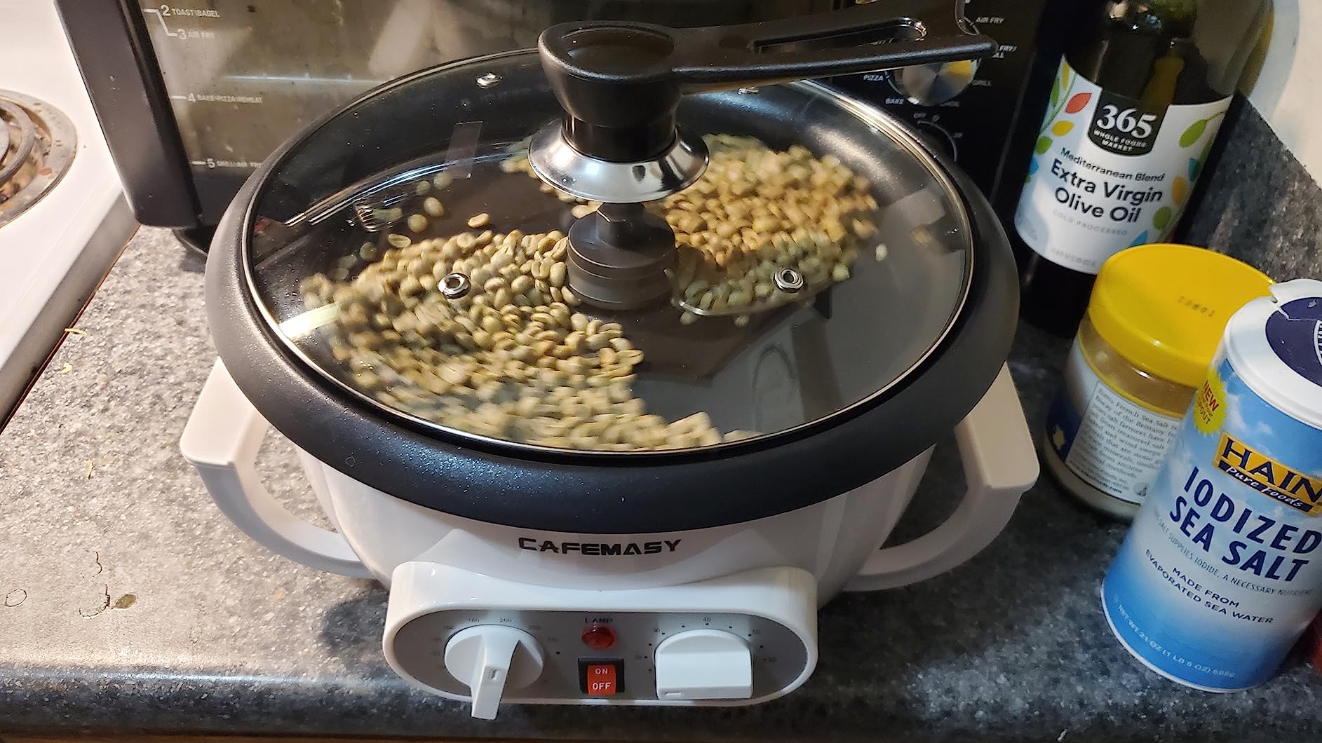 ANGELLOONG Coffee Roaster Machine, 110V 1200W Coffee Bean Roaster customer photo 1