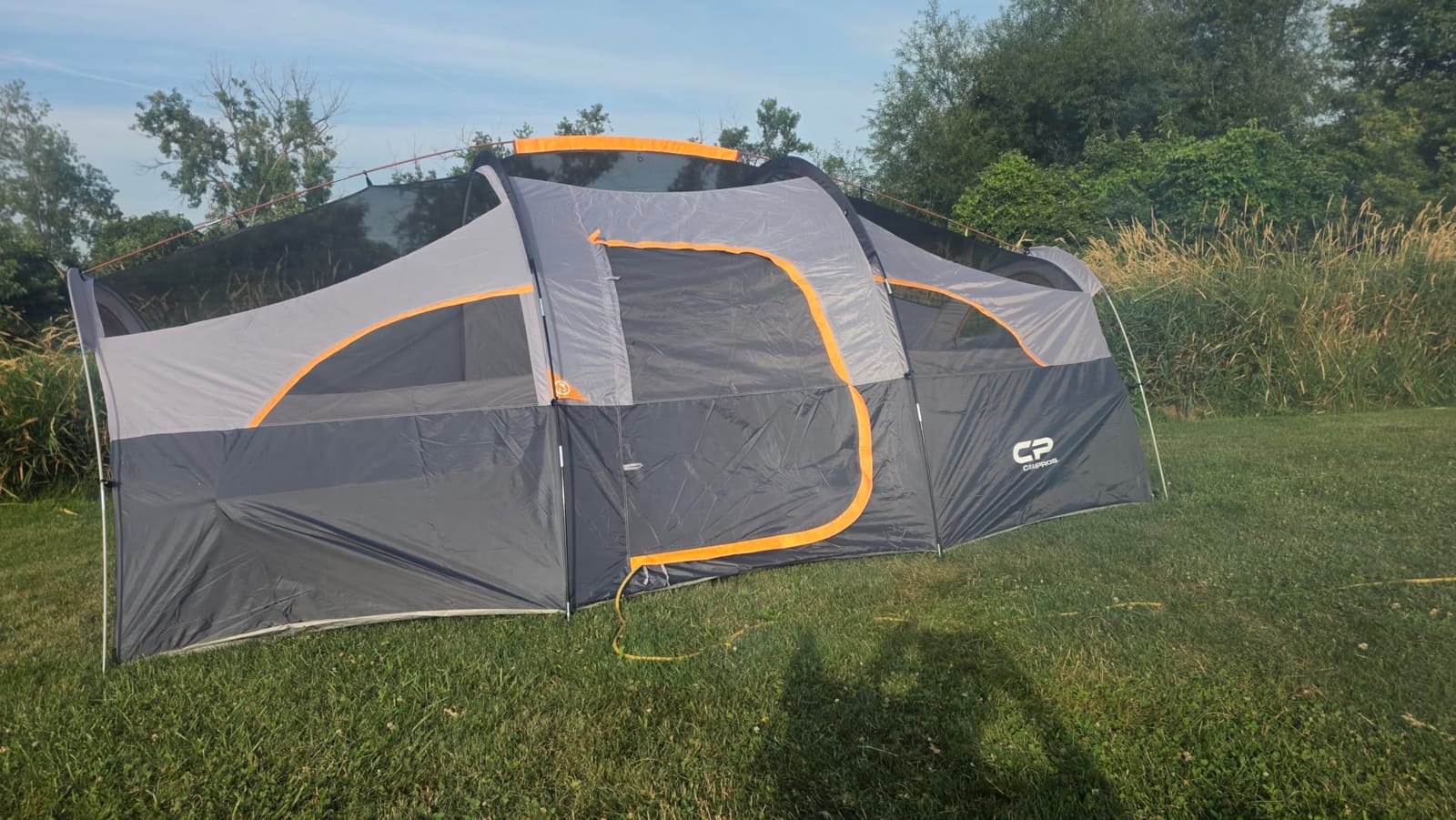 CAMPROS CP 8 Person Camping Tent, Room Divider, Rainfly, Weather Resistant customer photo 1
