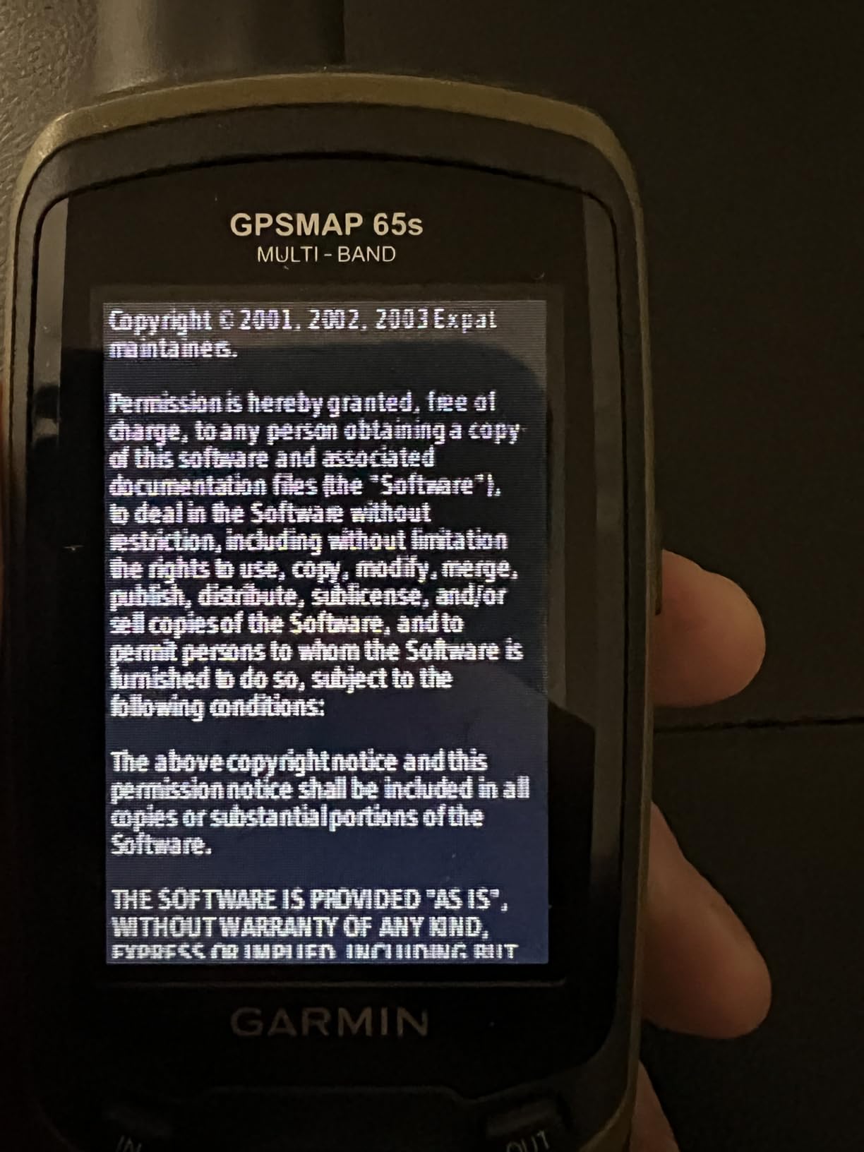 Garmin GPSMAP 65s, Button-Operated Handheld GPS with Altimeter, Compass and Multi-Band Technology customer photo 1