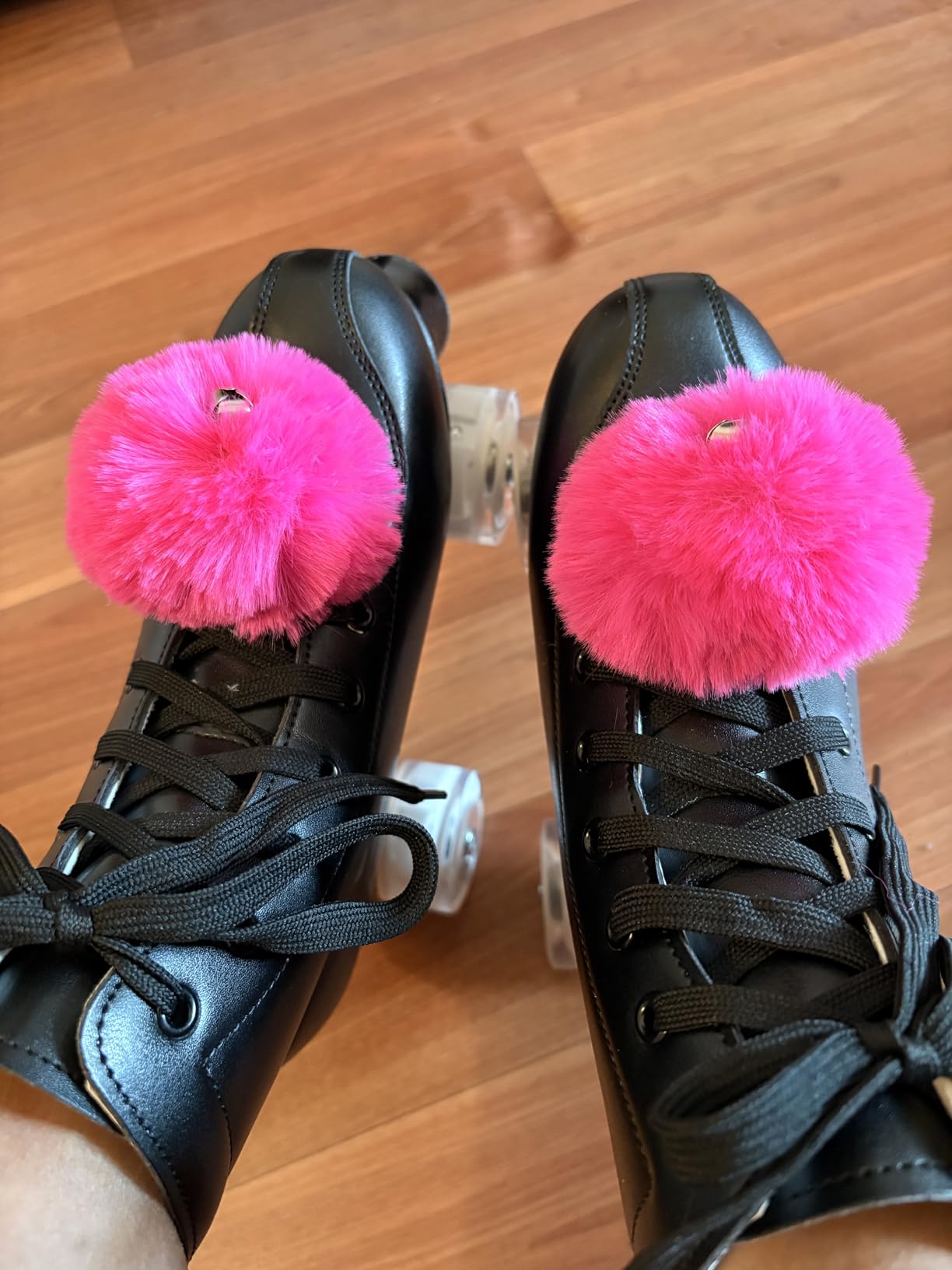 Jessie PU Leather Skates - Premium Adjustable Four-Wheel Roller Skates for Women, Men, Boys & Girls - Indoor & Outdoor customer photo 2