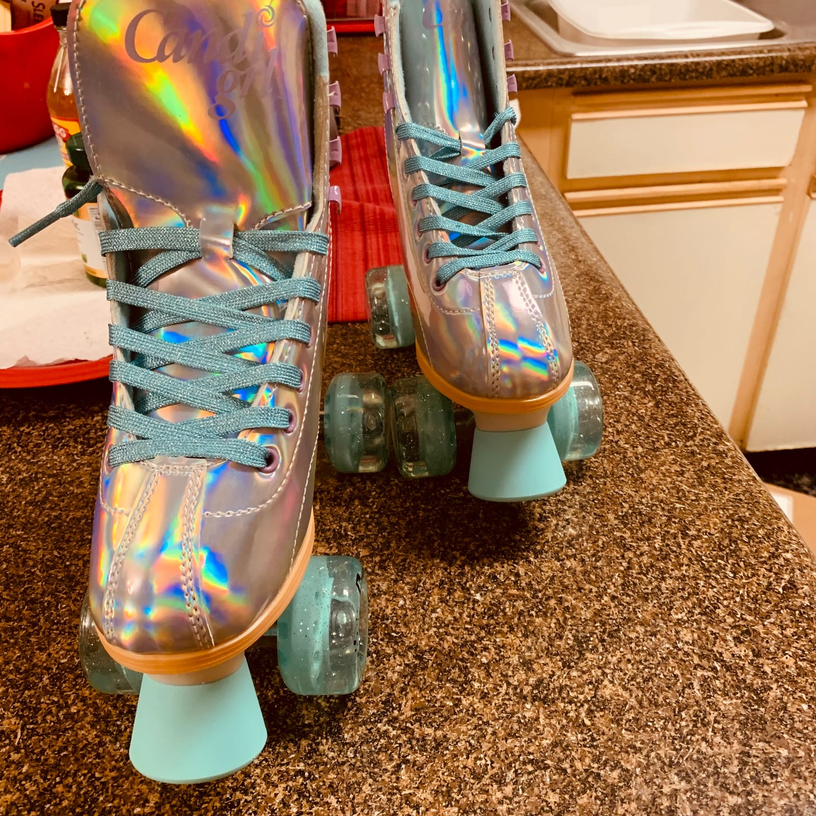 Candi GRL Sabina - Colorful Freestyle Roller Skates customer photo 1