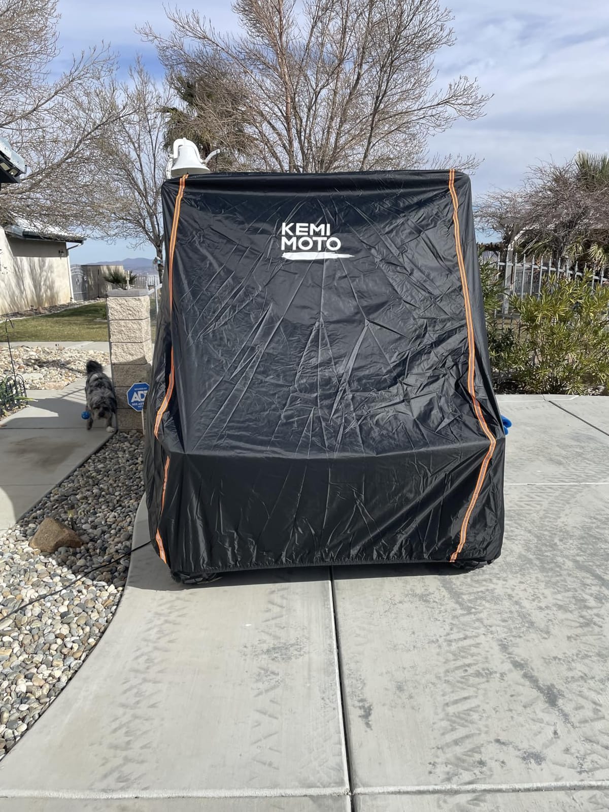 Kemimoto UTV Cover, All-Weather Protection UTV Cover Two Seater Compatible with Can Am Defender Polaris Ranger General Commander Rhino Pioneer Kawasaki Mule Teryx 2-3 Seaters 130